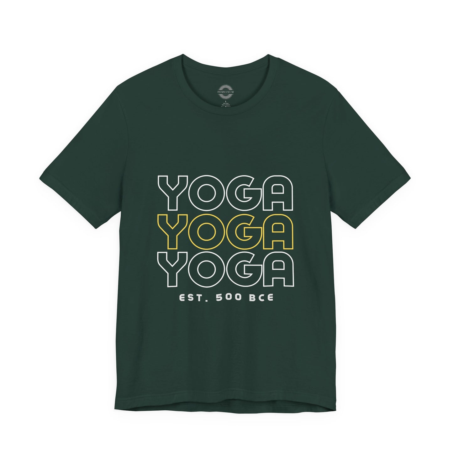 Yoga Est. 500 BCE T-Shirt Army, Men