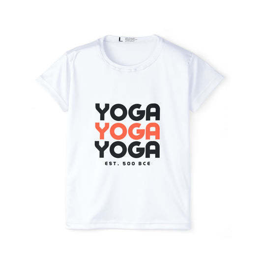 Yoga Est. 500 BCE Athletic T-Shirt, Women