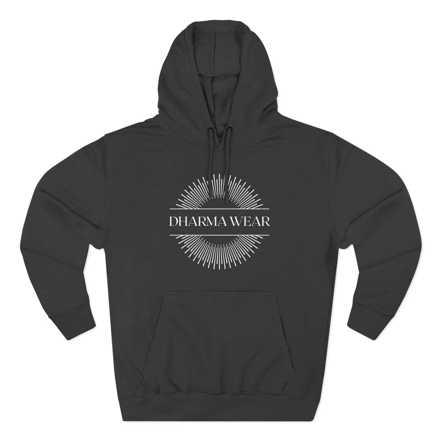 Inhale Exhale Sweatshirt Fleece Hoodie Navy, Women