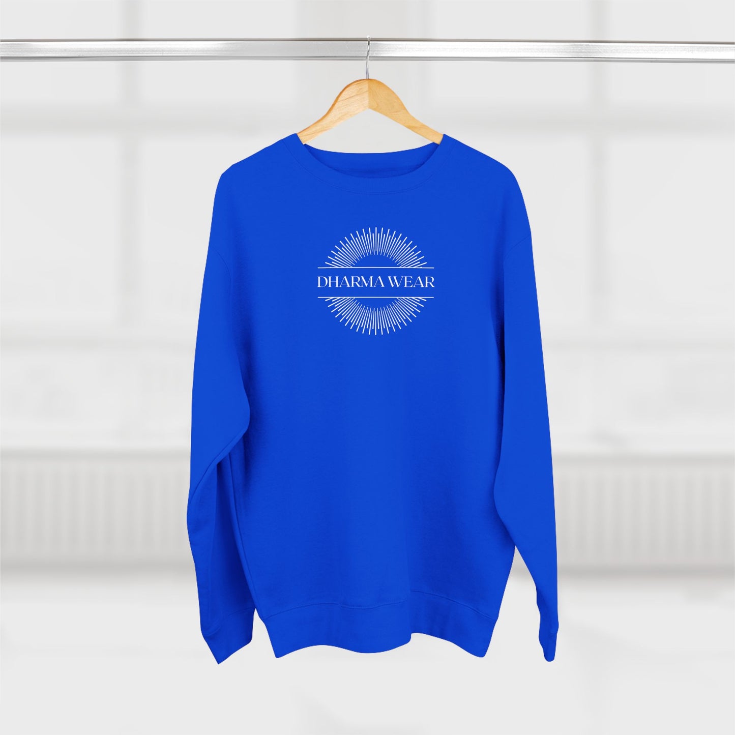 Karma Cause and Effect Crewneck Sweatshirt Royal Blue, Women