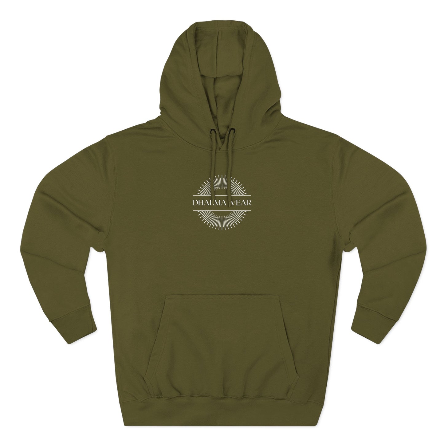 Inhale Exhale Sweatshirt Fleece Hoodie Sports Green, Women