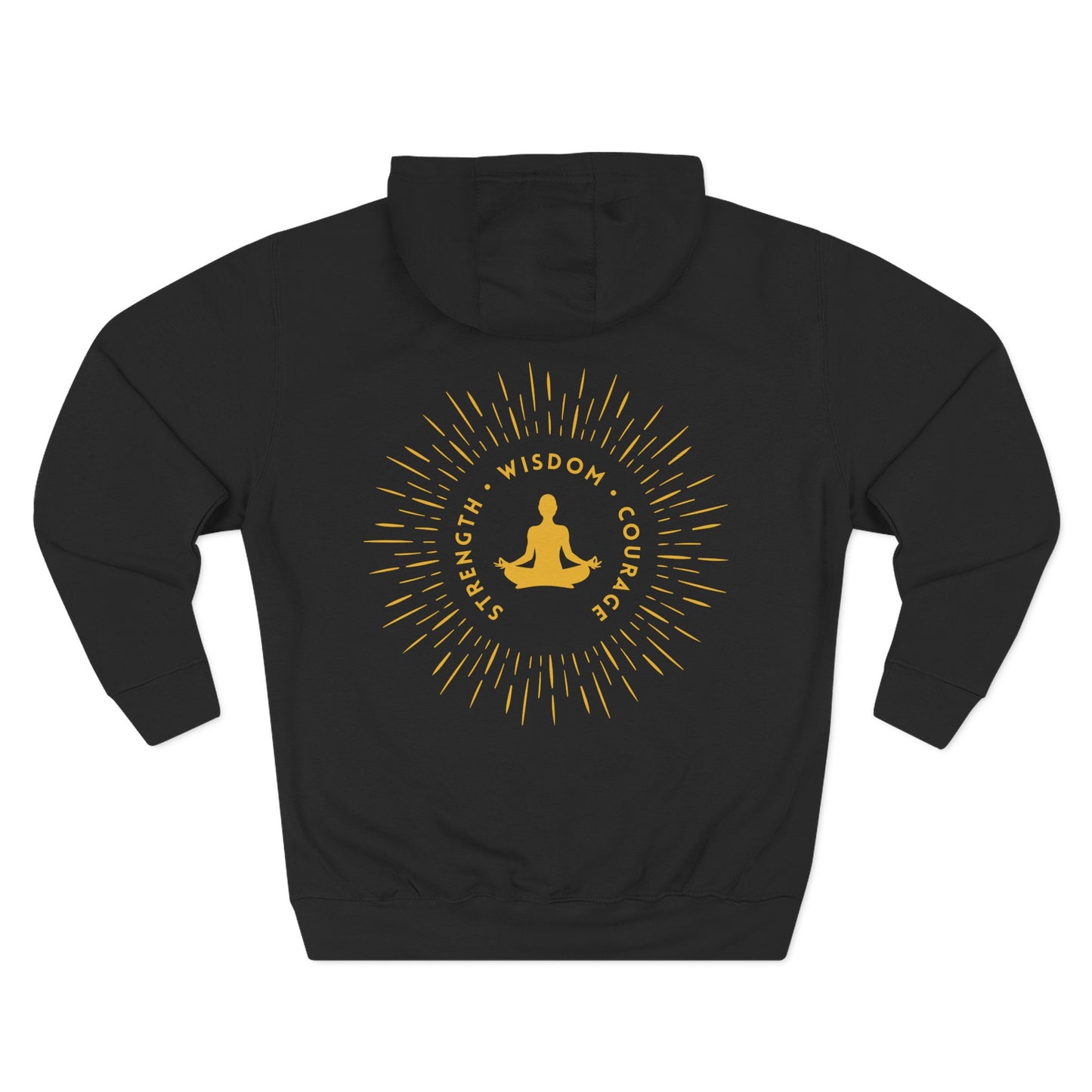 Strength, Wisdom & Courage Sweatshirt Fleece Hoodie, Women