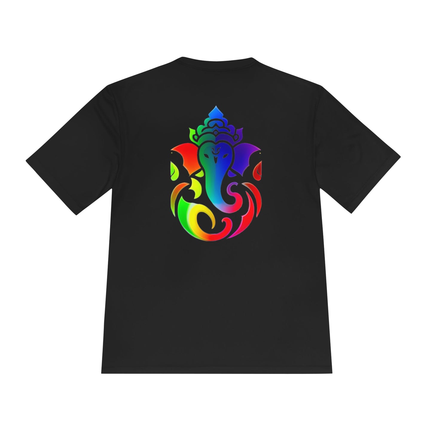 Rainbow Ganesha Moisture Wicking Tee, Women