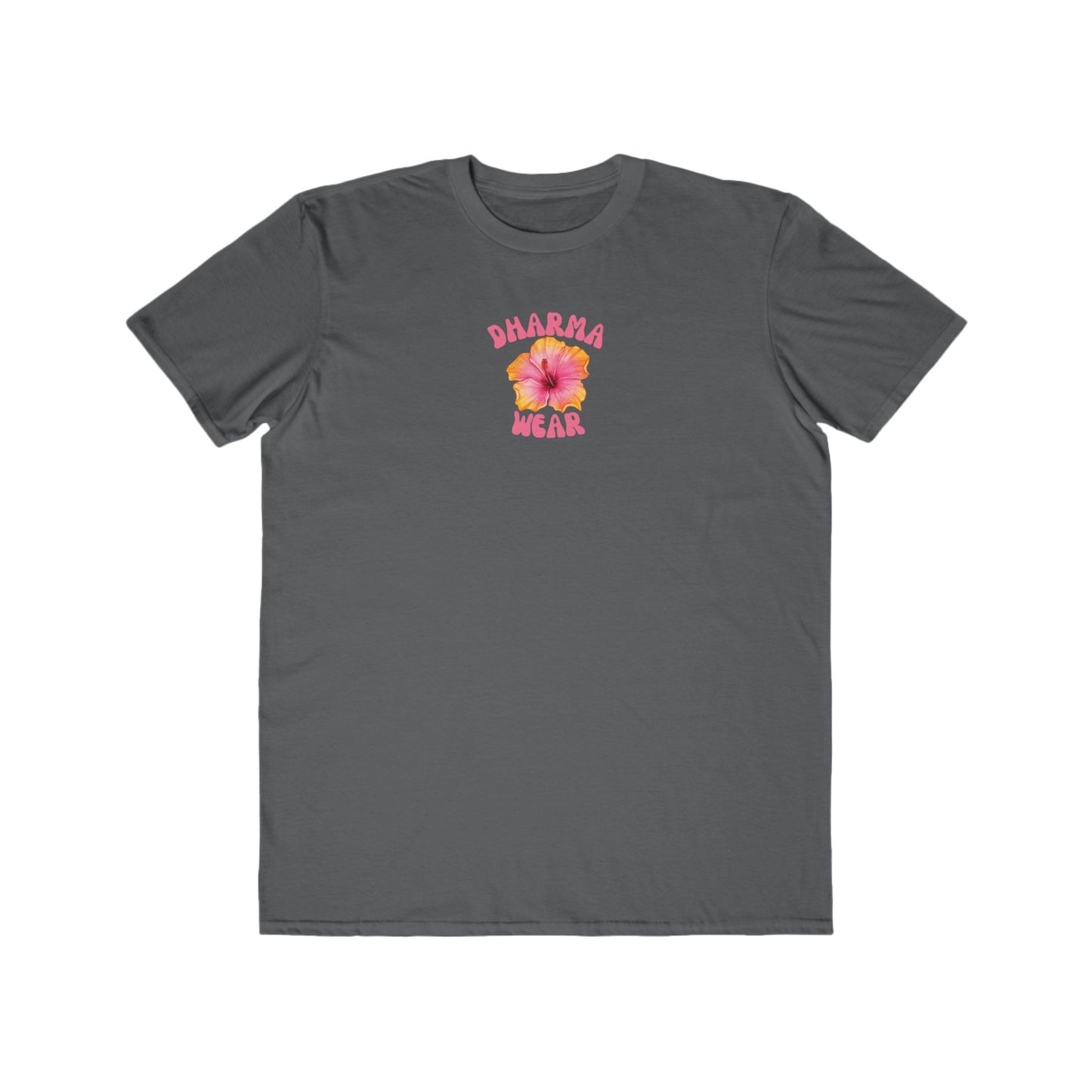 Flower Stem Tee Heather Navy, Mens