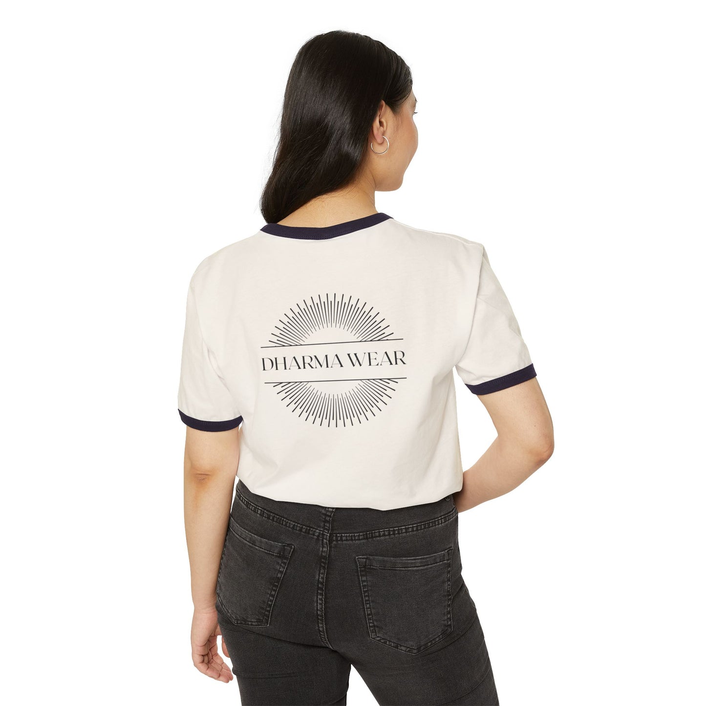 Atha Yoga Cotton Ringer T-Shirt, Women