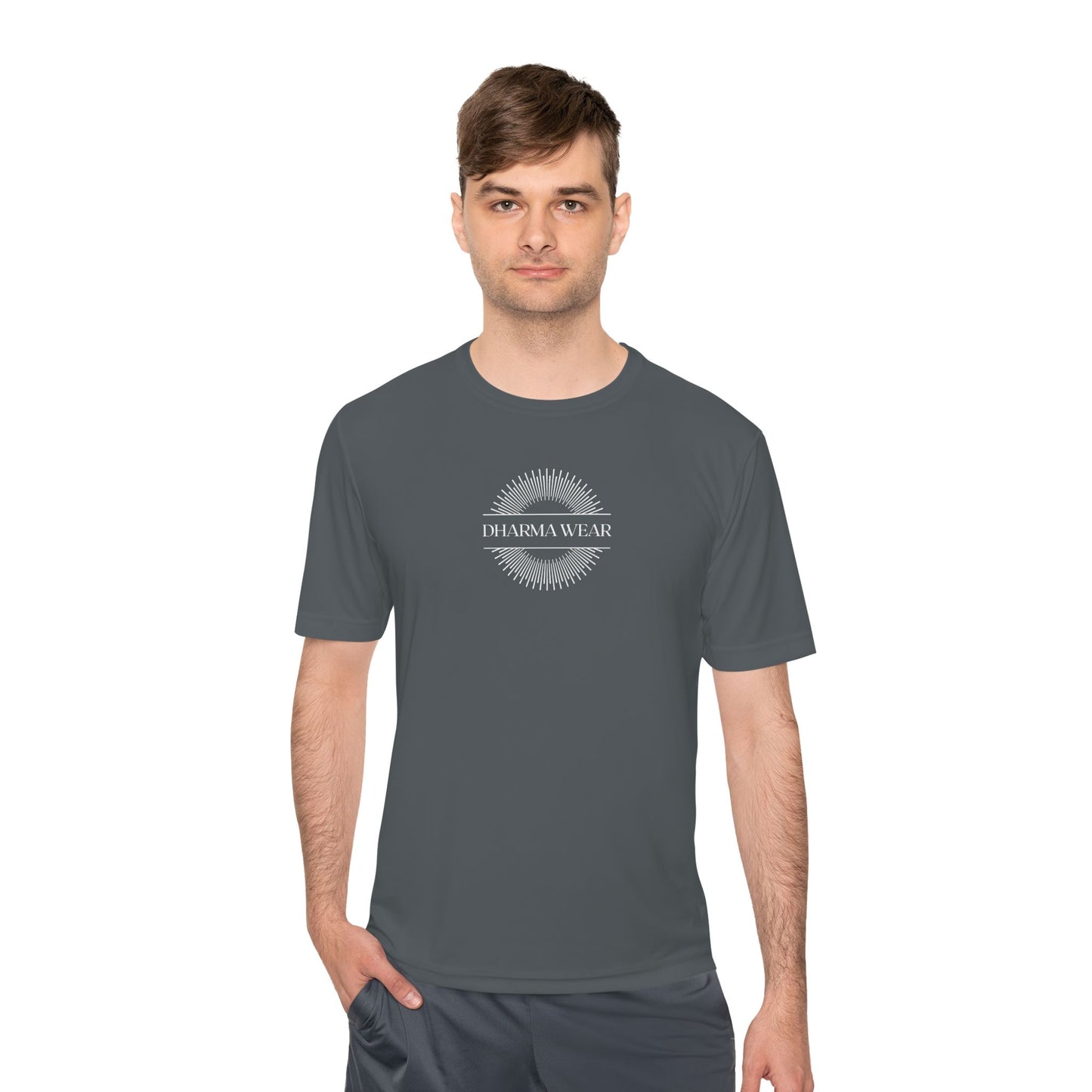 Yoga Est. 500 BCE Moisture Wicking Tee Black, Men