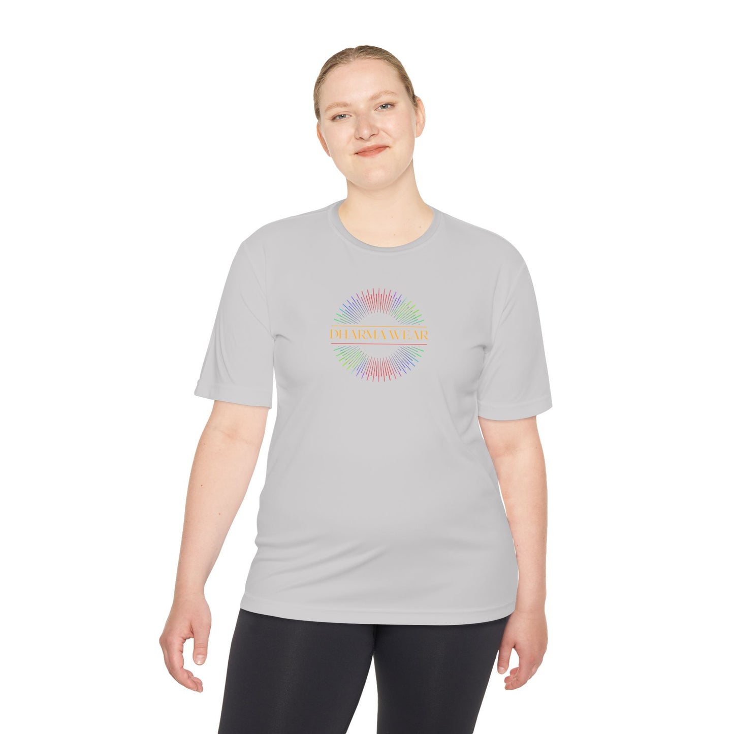 Rainbow Ganesha Moisture Wicking Tee, Women