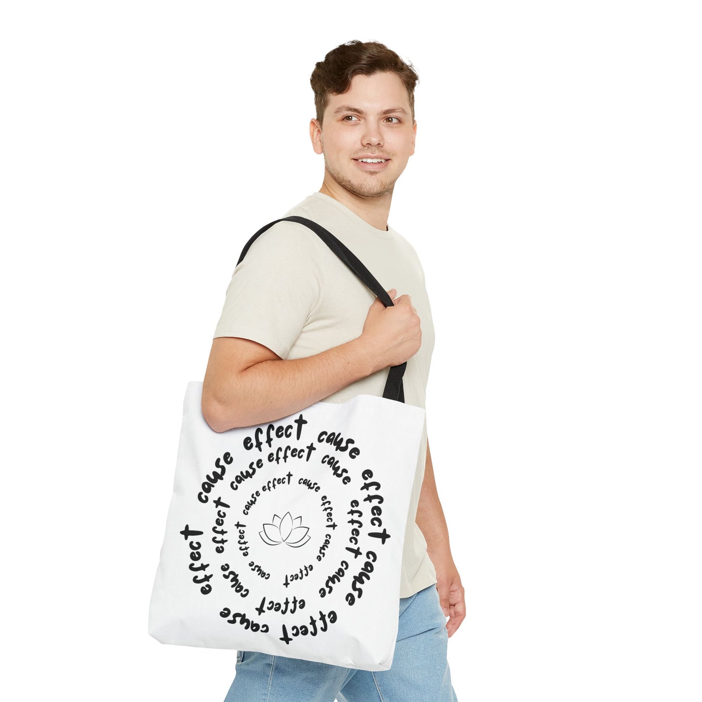 Karma Cause and Effect Tote Bag