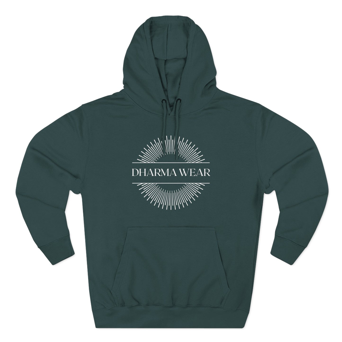 Inhale Exhale Sweatshirt Fleece Hoodie Charcoal Heather, Women