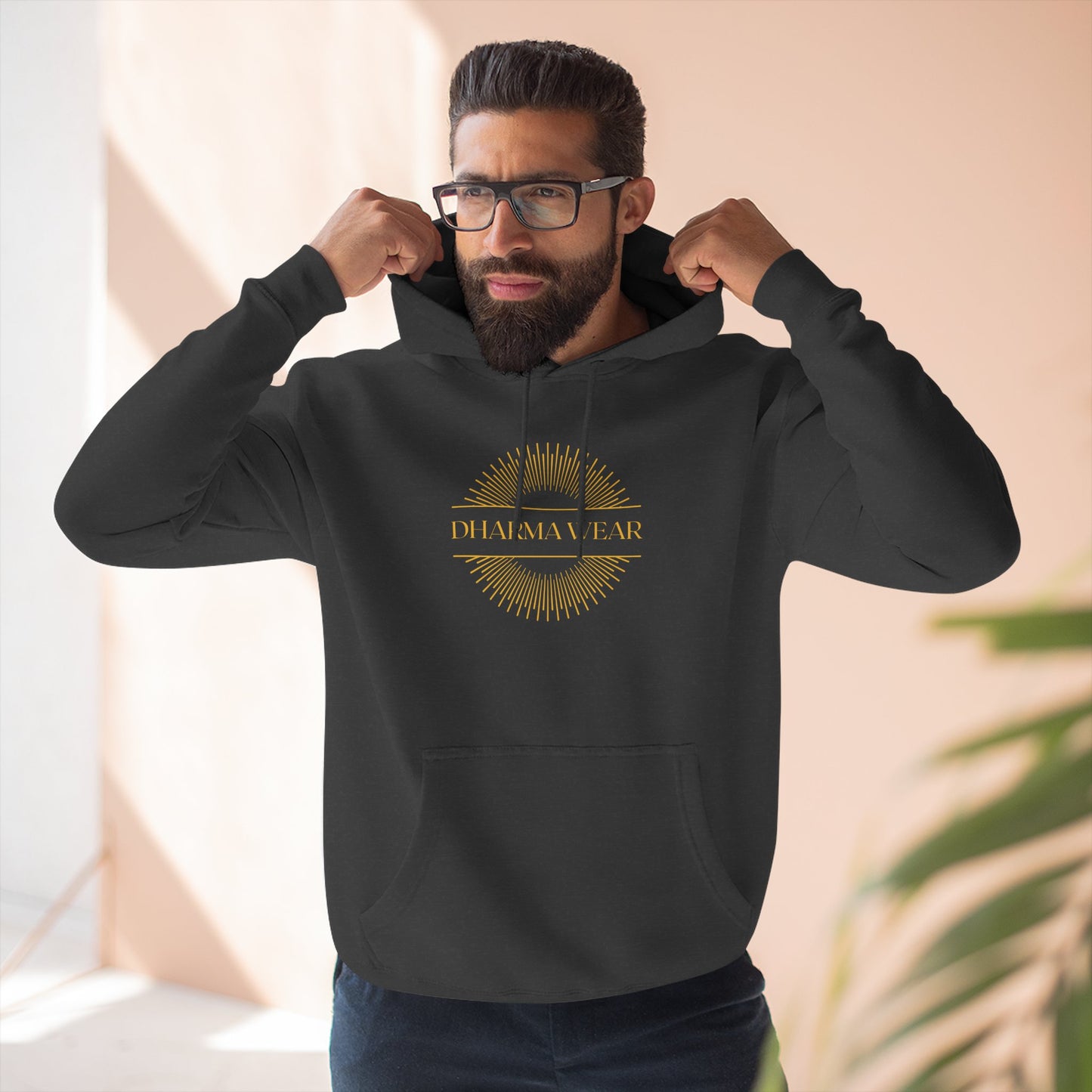 Strength, Wisdom & Courage Sweatshirt Fleece Hoodie, Men