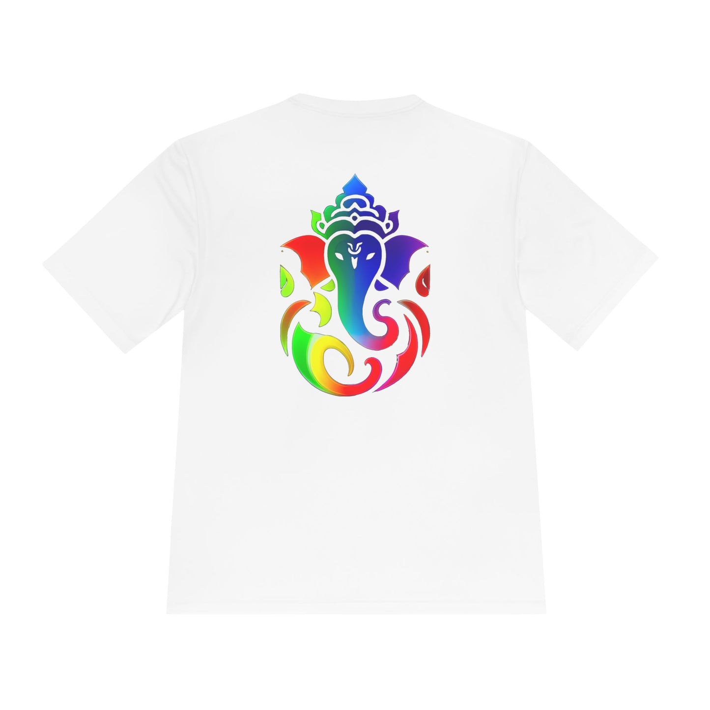 Rainbow Ganesha Moisture Wicking Tee, Women