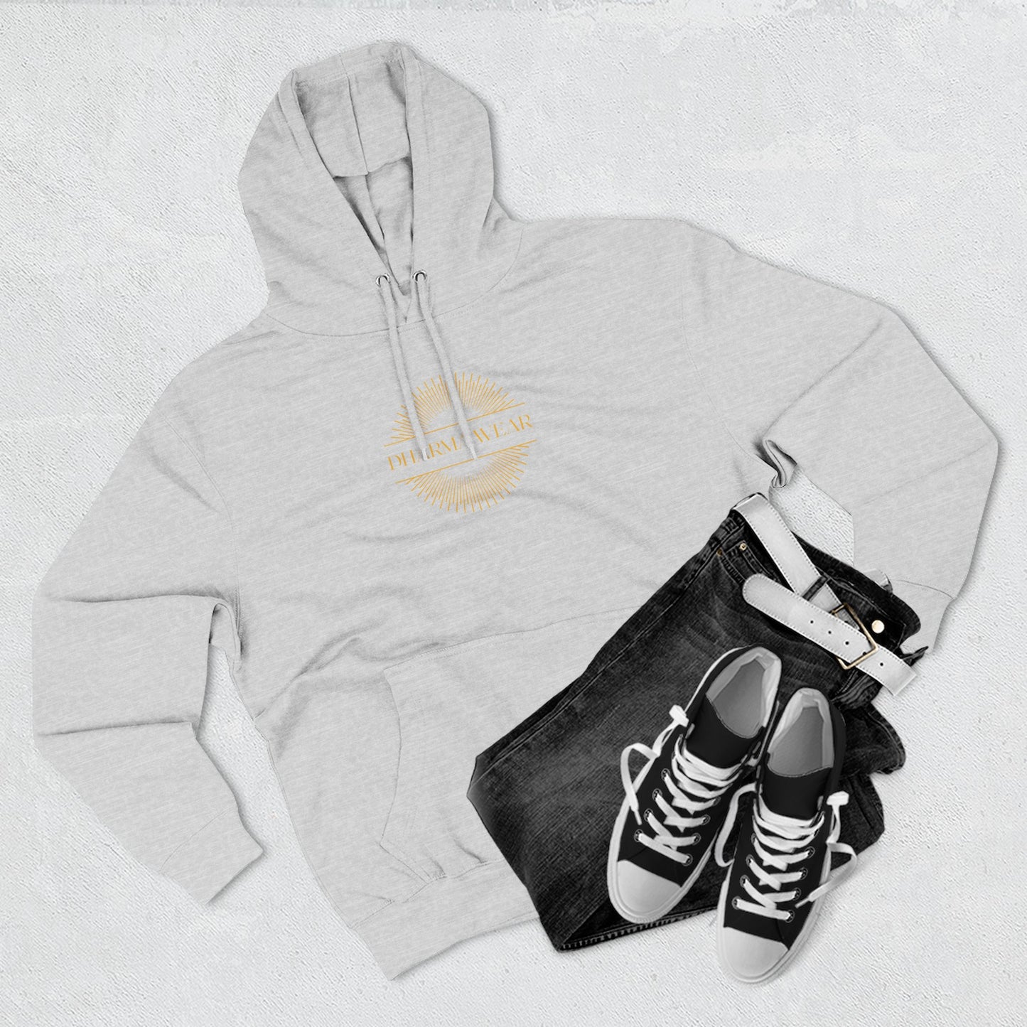 Strength, Wisdom & Courage Sweatshirt Fleece Hoodie, Men