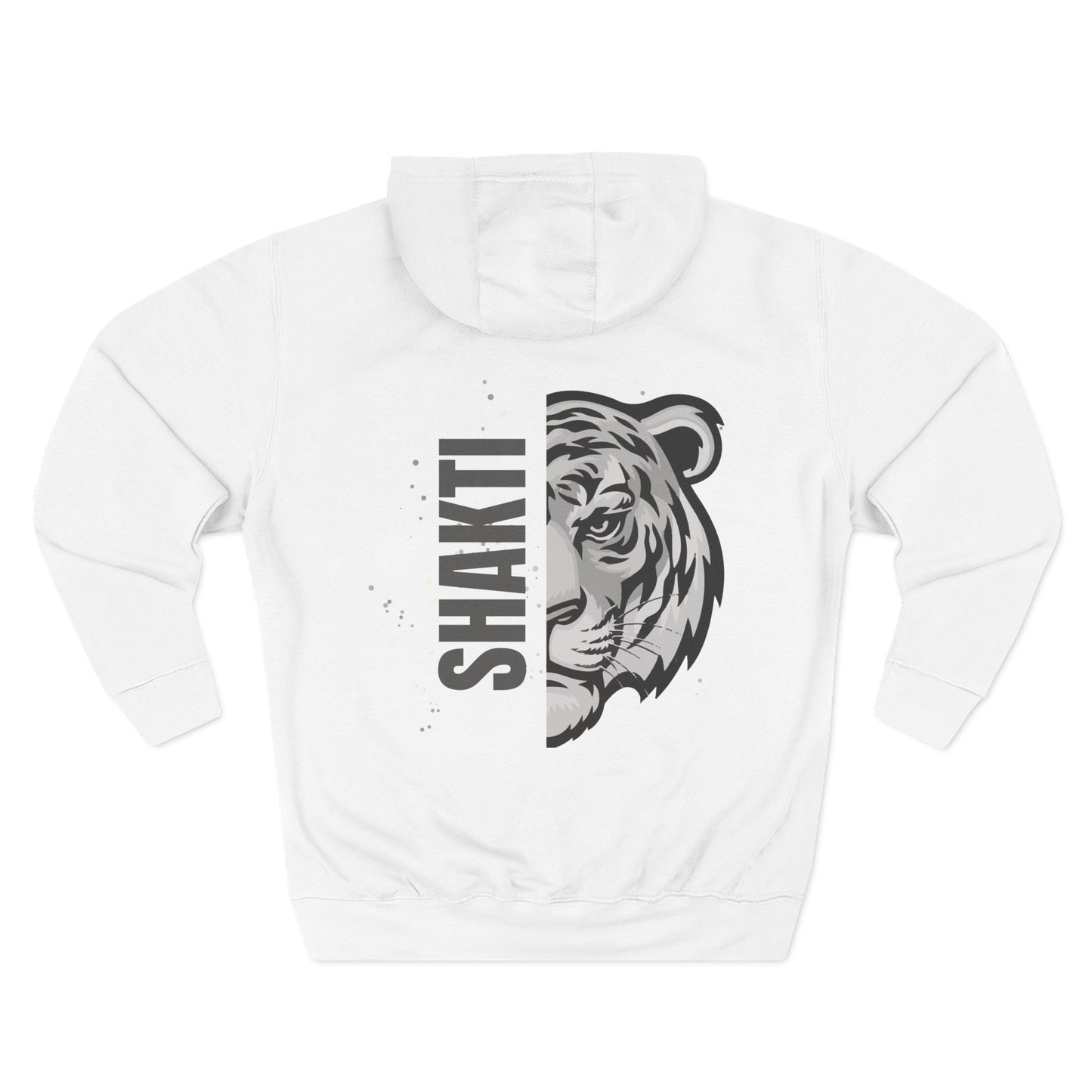 Shakti Power Sweatshirt Fleece Hoodie Heather Grey, Women