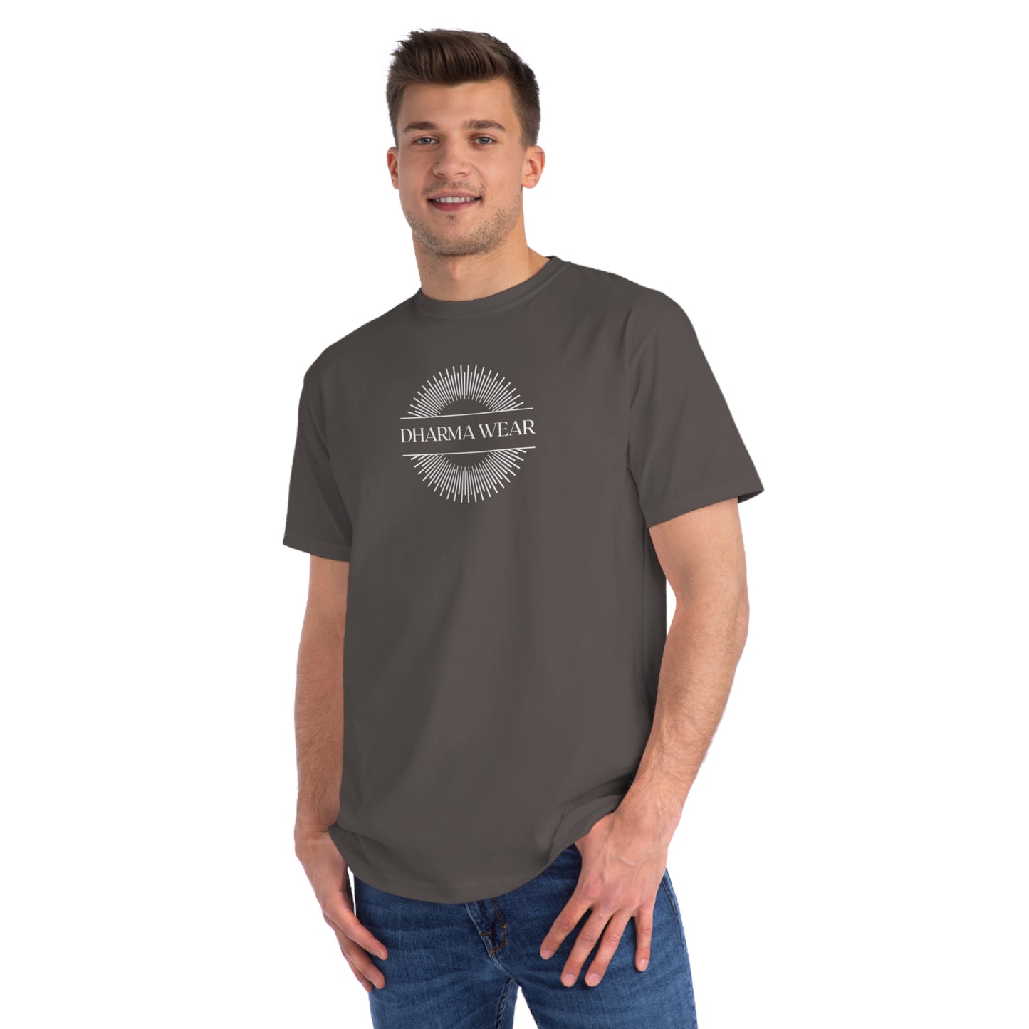 Logo Organic Cotton Unisex T-Shirt Black, Men