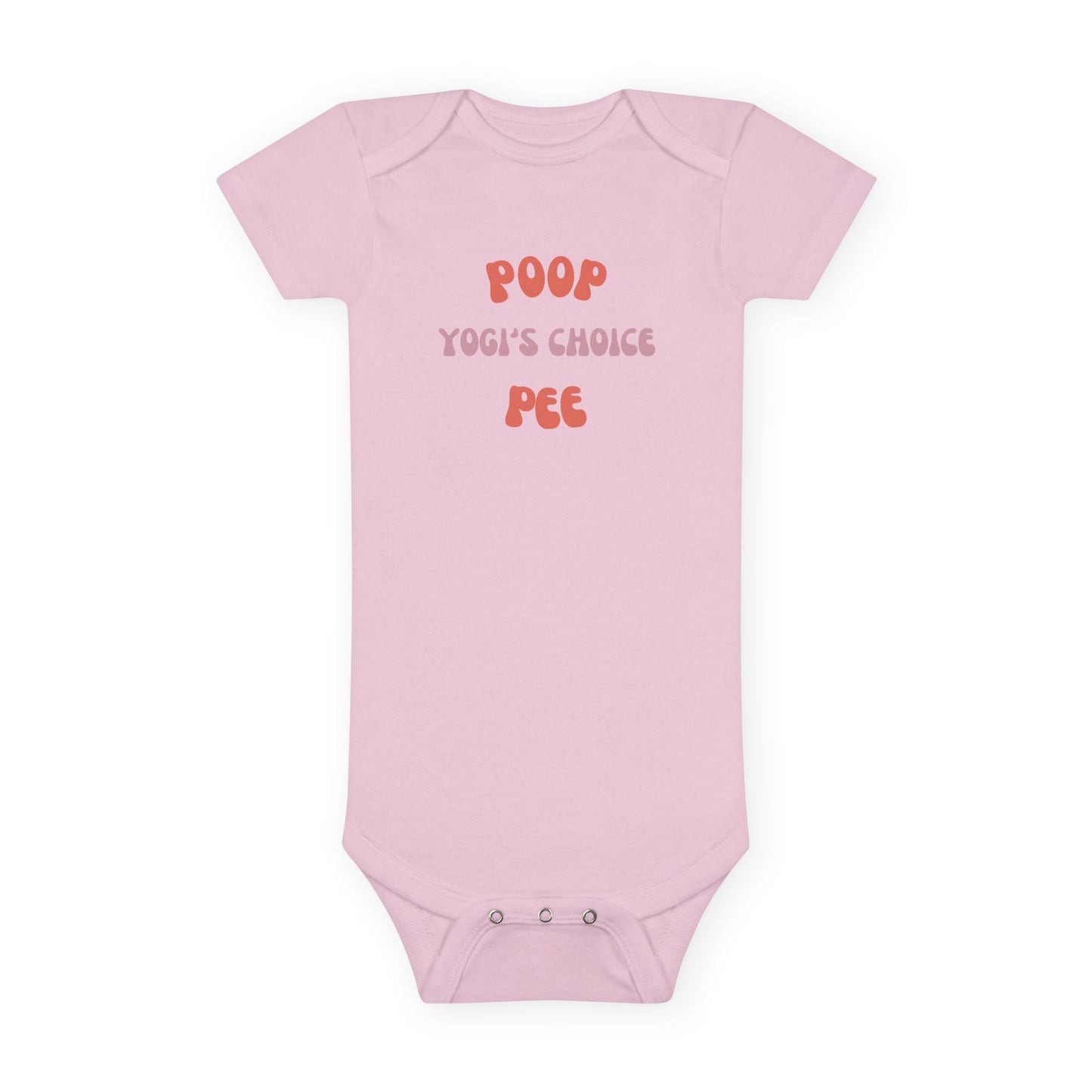 Baby Yogi's Choice Short Sleeve Organic Cotton Bodysuit