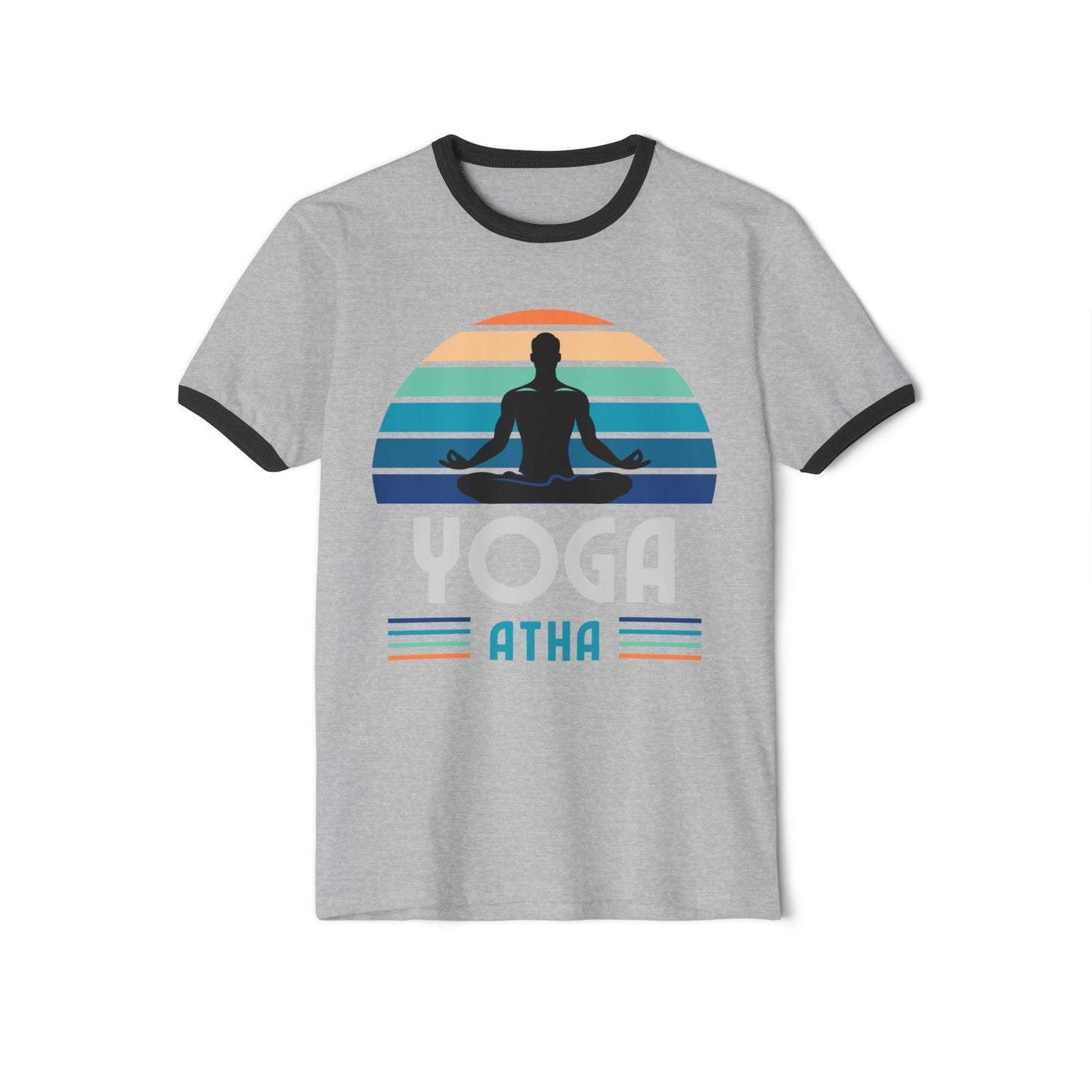 Yoga Atha Cotton Ringer T-Shirt, Men
