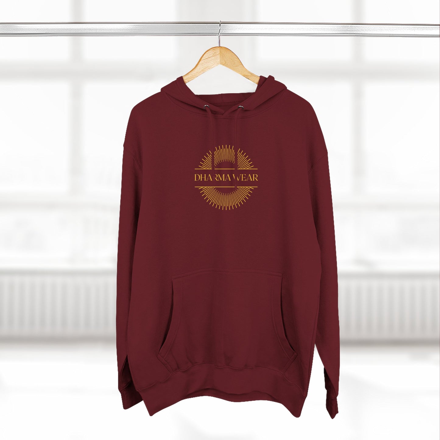 Hanuman Devotion Sweatshirt Fleece Hoodie, Men