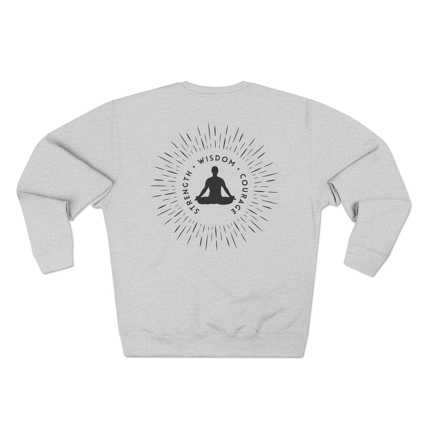 Strength, Wisdom & Courage Crewneck Sweatshirt, Women