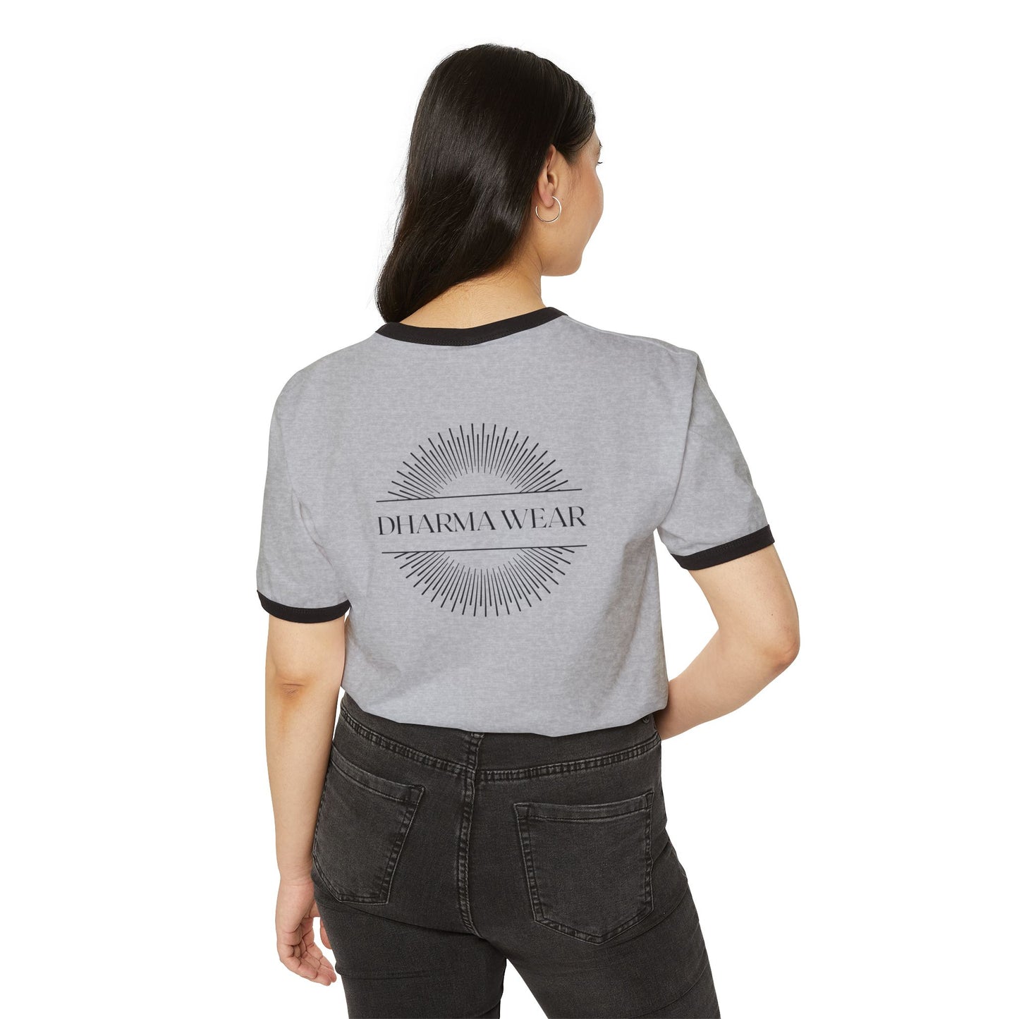 Atha Yoga Cotton Ringer T-Shirt, Women