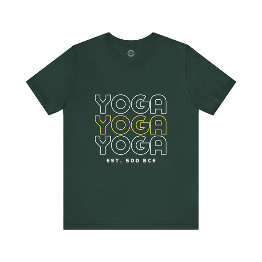 Yoga Est. 500 BCE T-Shirt Forest, Men