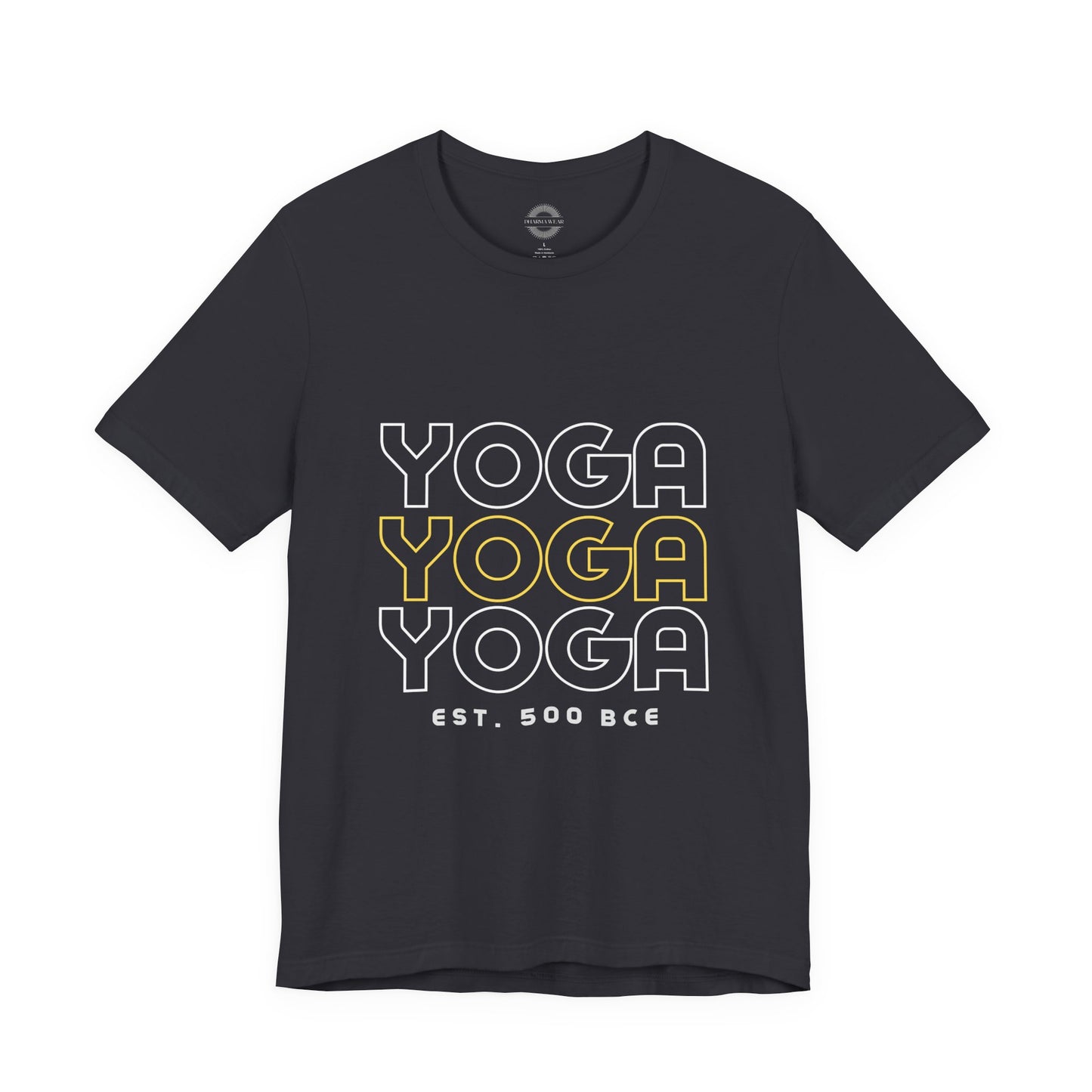 Yoga Est. 500 BCE T-Shirt Navy, Men