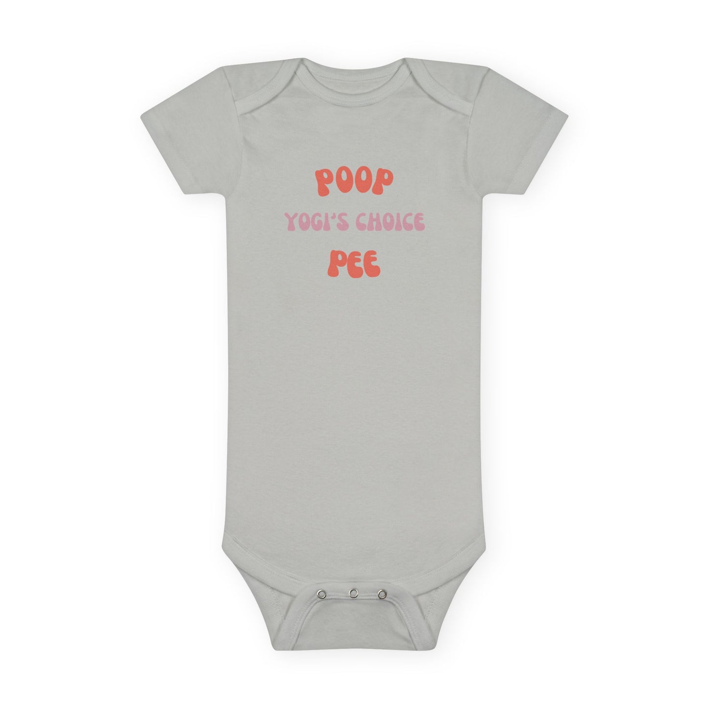 Baby Yogi's Choice Short Sleeve Organic Cotton Bodysuit
