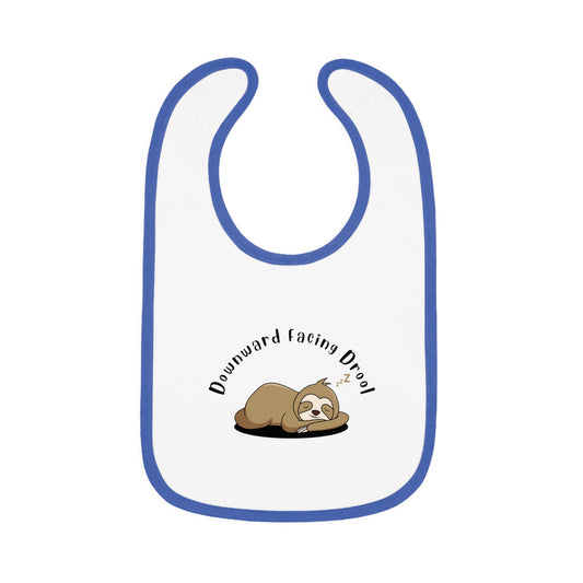 Cute Baby Bib with Sloth Design