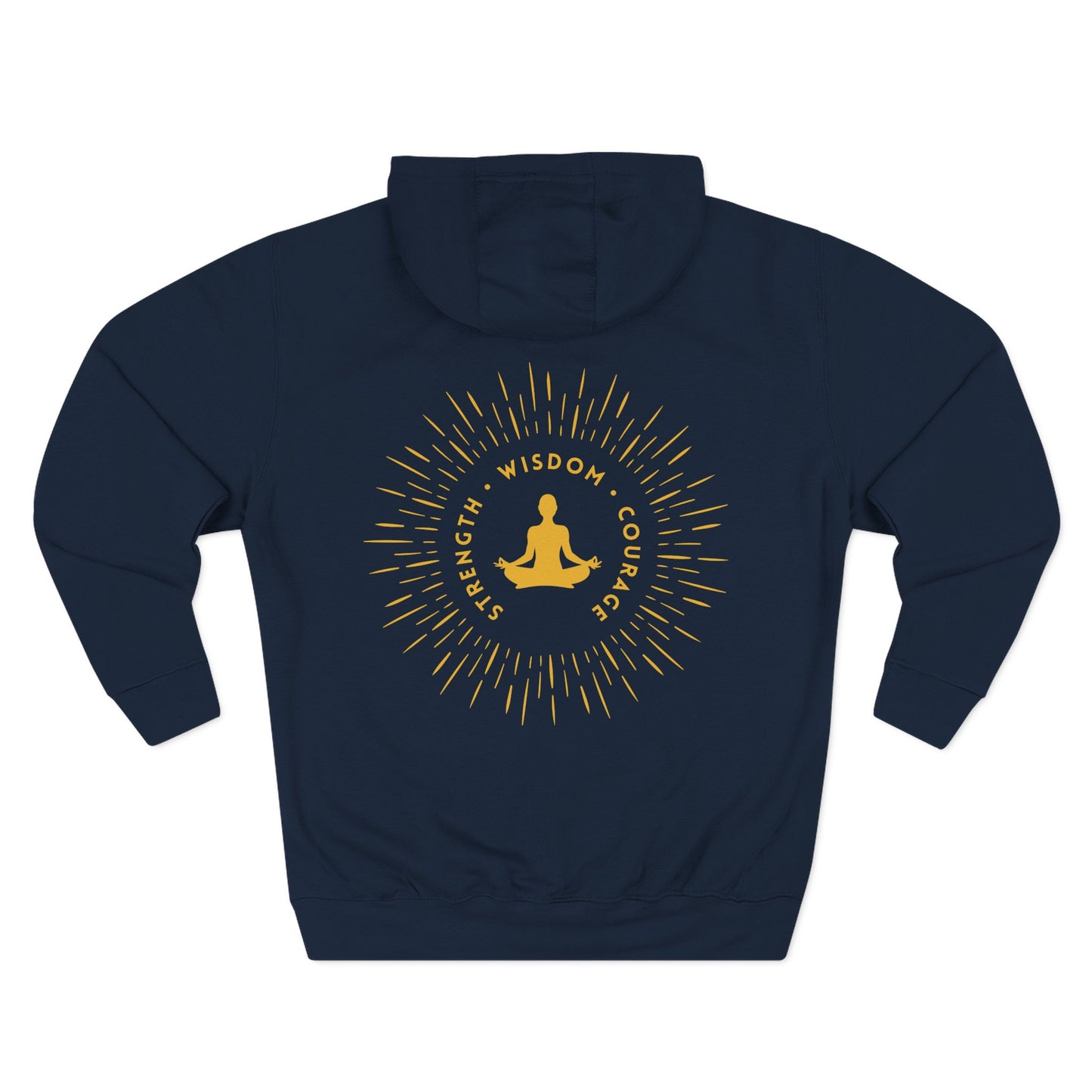 Strength, Wisdom & Courage Sweatshirt Fleece Hoodie, Women