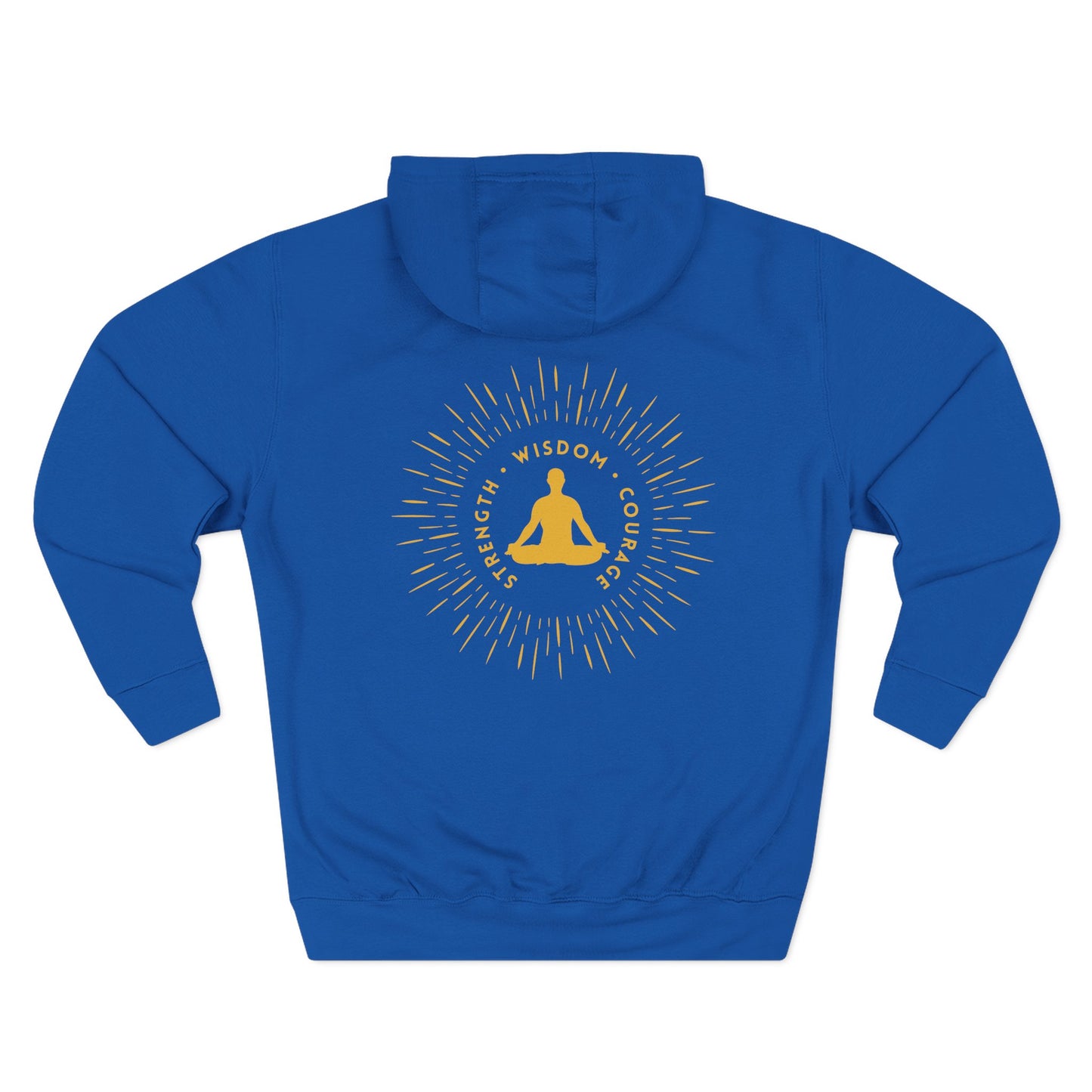 Strength, Wisdom & Courage Sweatshirt Fleece Hoodie, Men