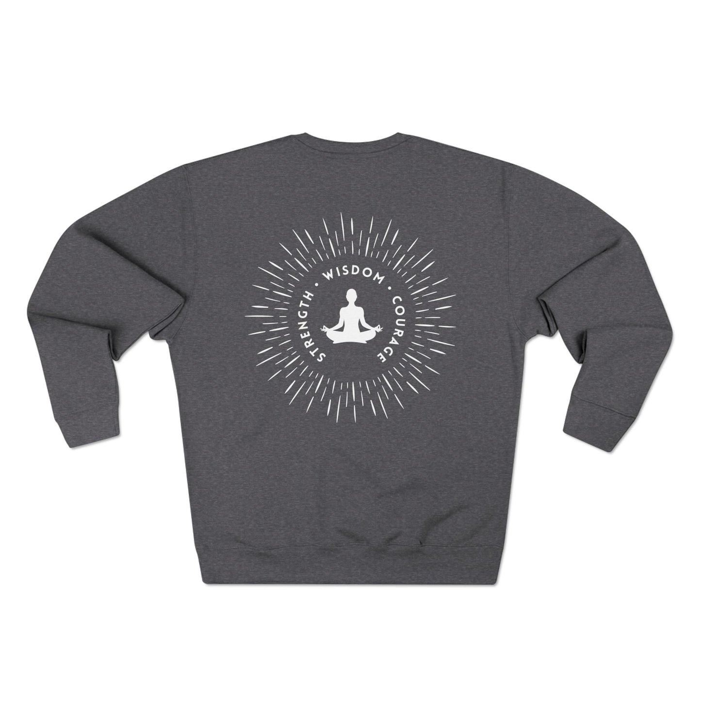 Strength, Wisdom & Courage Crewneck Sweatshirt, Women