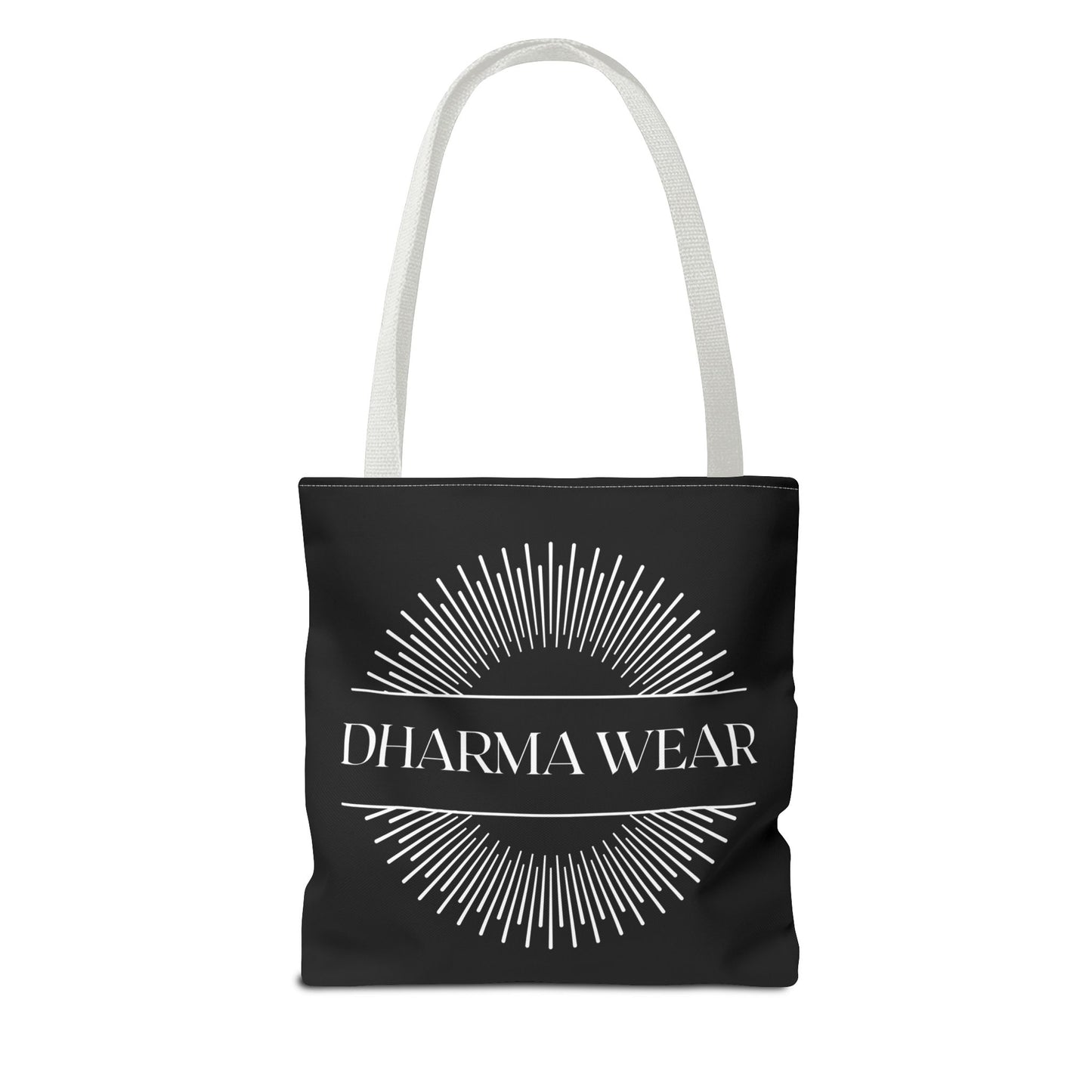 Karma Cause and Effect Tote Bag, Black