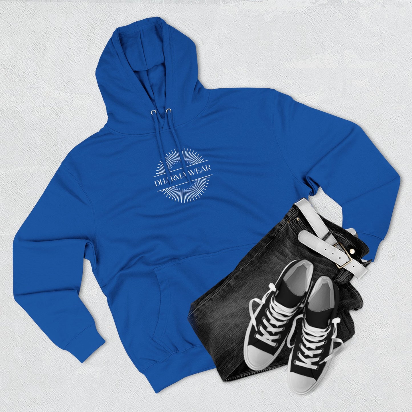 Yoga Atha Sweatshirt Fleece Hoodie, Men