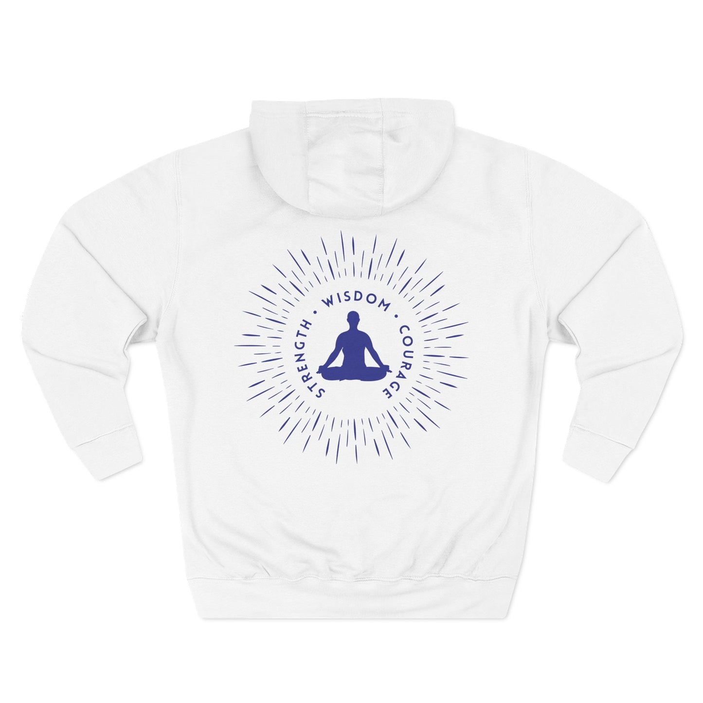 Strength, Wisdom & Courage Sweatshirt Fleece Hoodie, Men