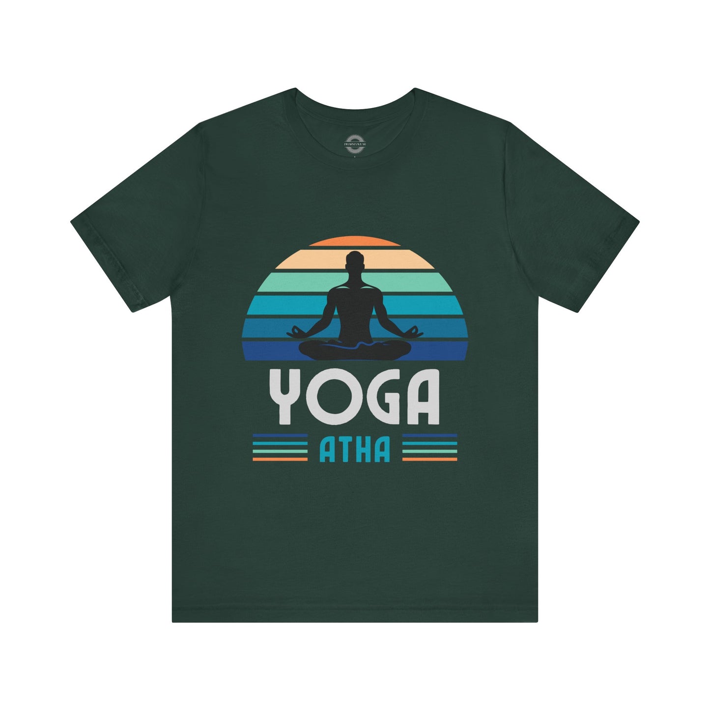 Yoga Atha Cotton T-Shirt Heather Kelly, Men