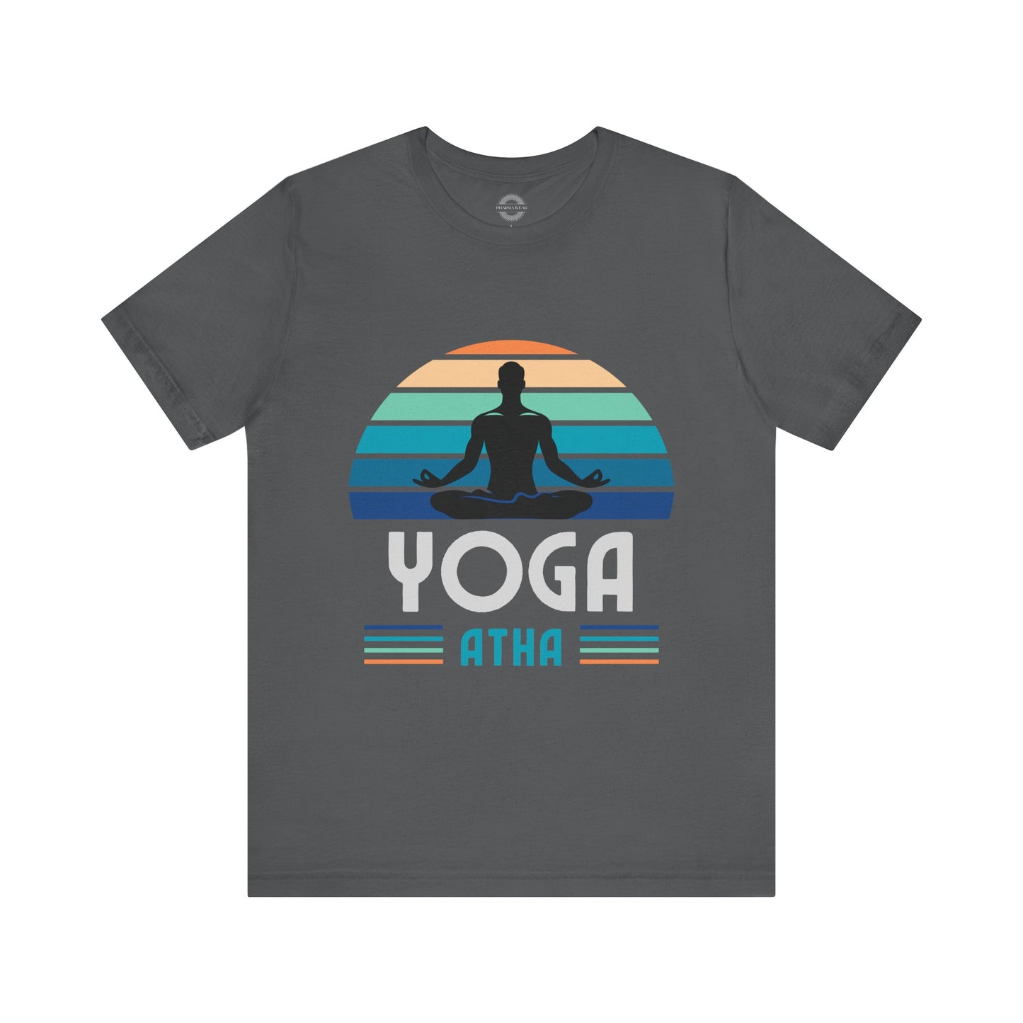 Yoga Atha Cotton T-Shirt Heather Mauve, Men
