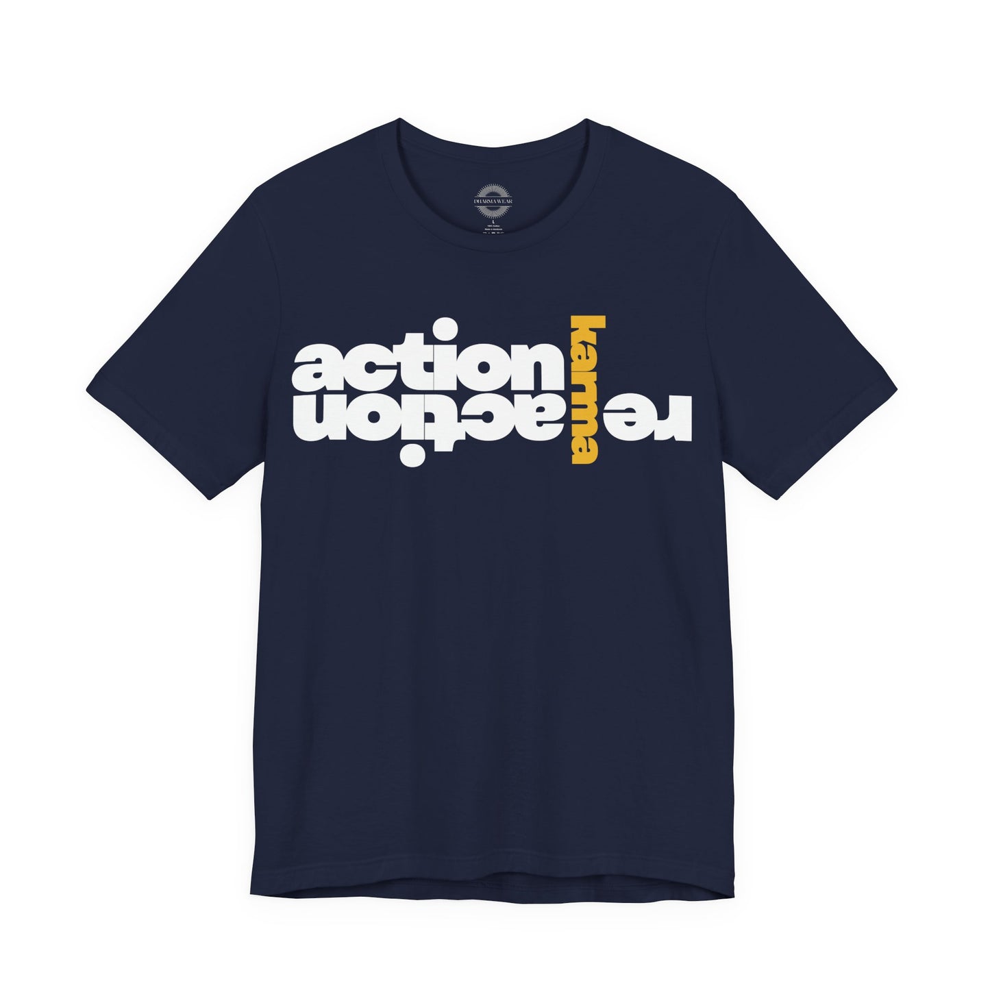Action Reaction Karma Tee, Pink