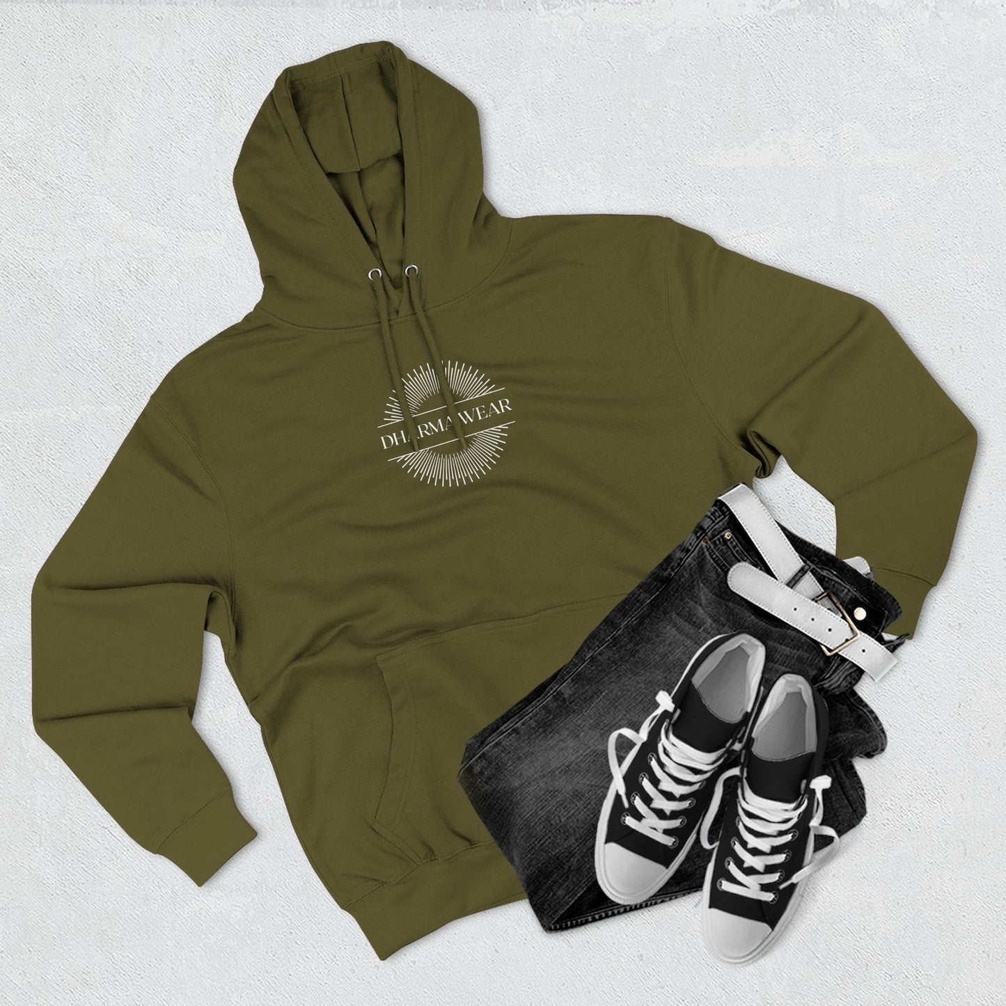 Inhale Exhale Sweatshirt Fleece Hoodie Burgundy, Women