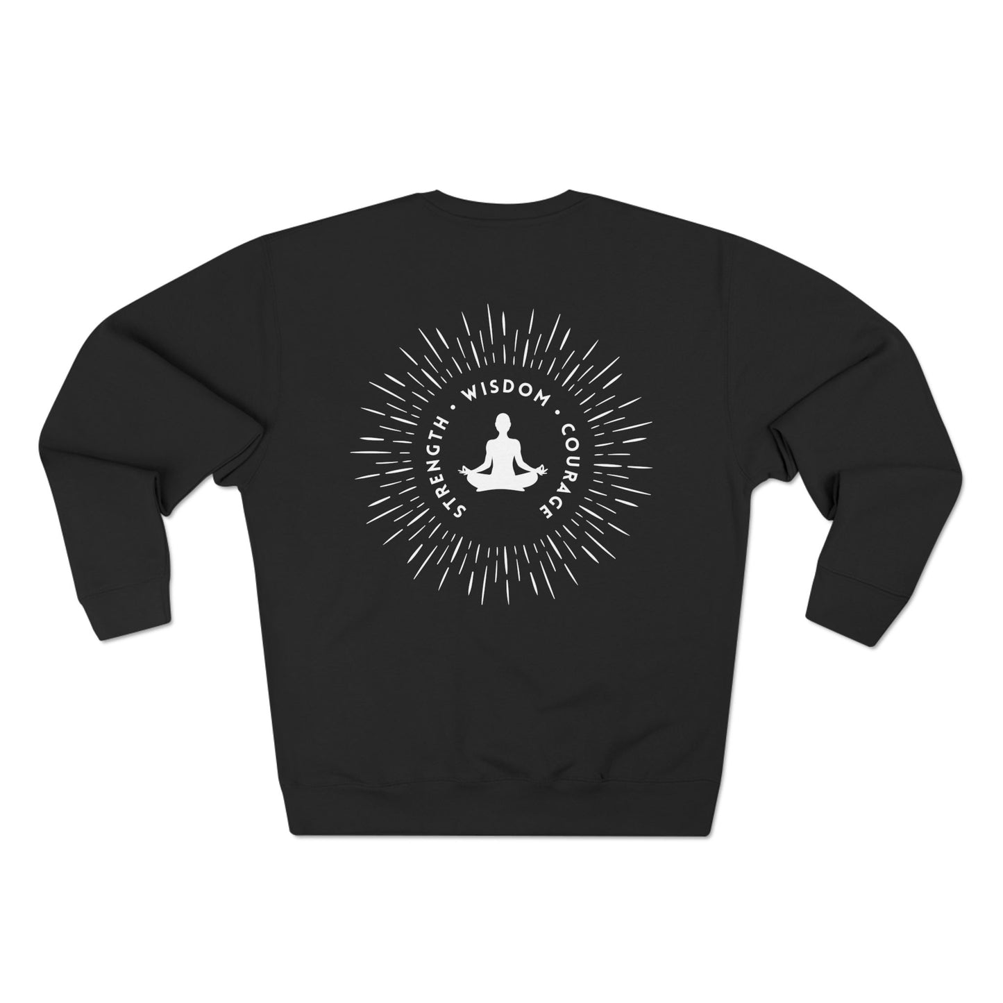 Strength, Wisdom & Courage Crewneck Sweatshirt, Women