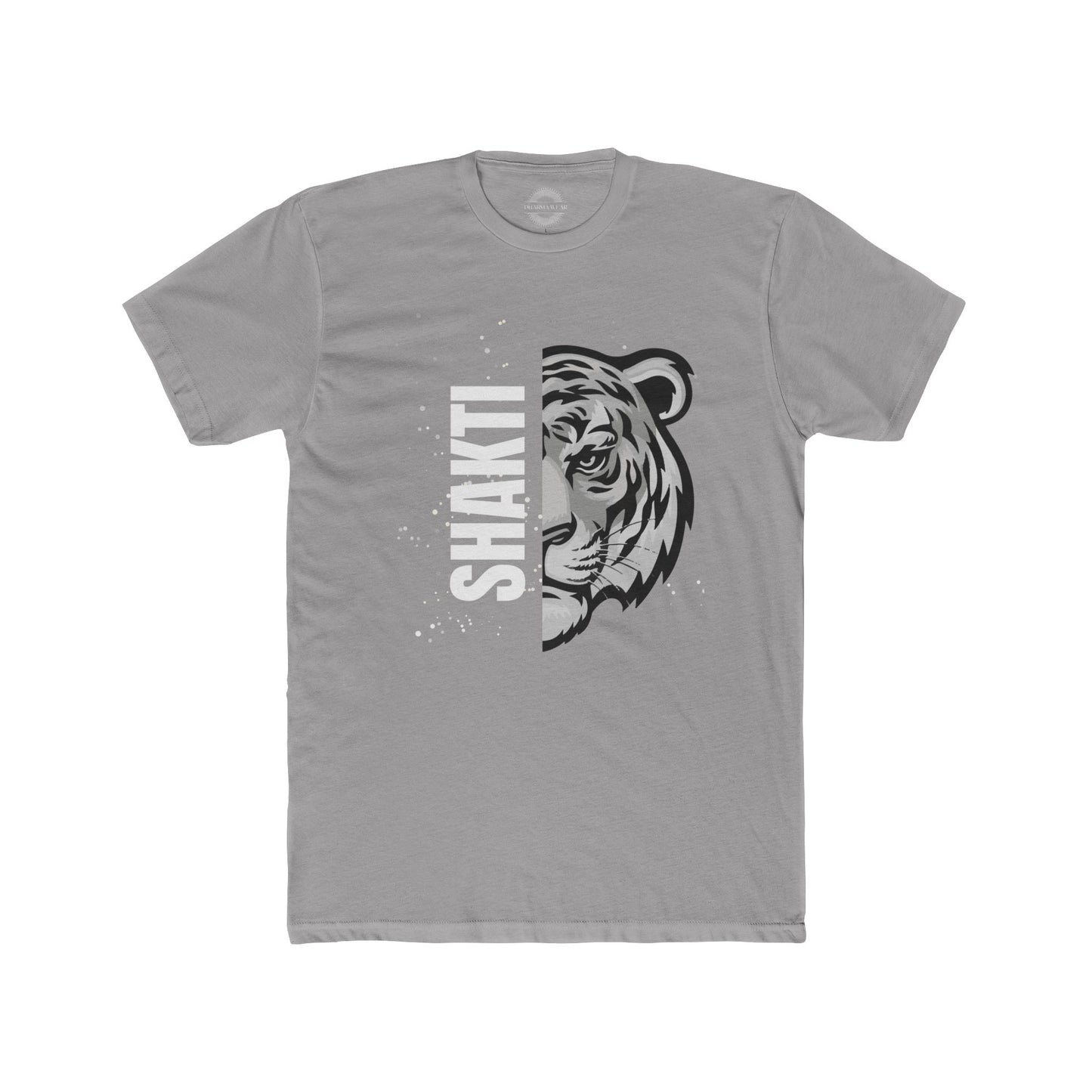 Shakti Tiger Crew T-Shirt Solid Dark Chocolate, Men