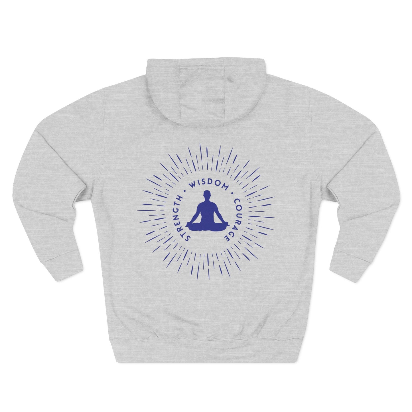 Strength, Wisdom & Courage Sweatshirt Fleece Hoodie, Men