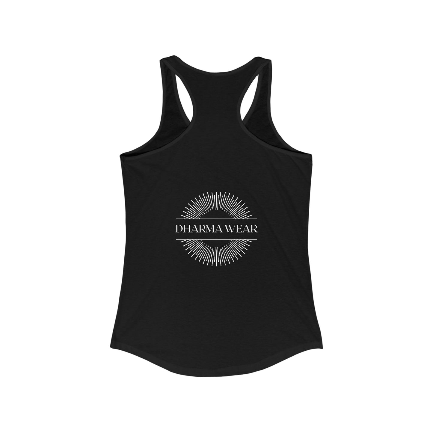 OM Gray Racerback Tank, Women