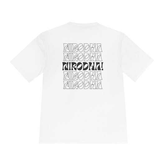 Nirodha Unisex Moisture Wicking Tee, Men