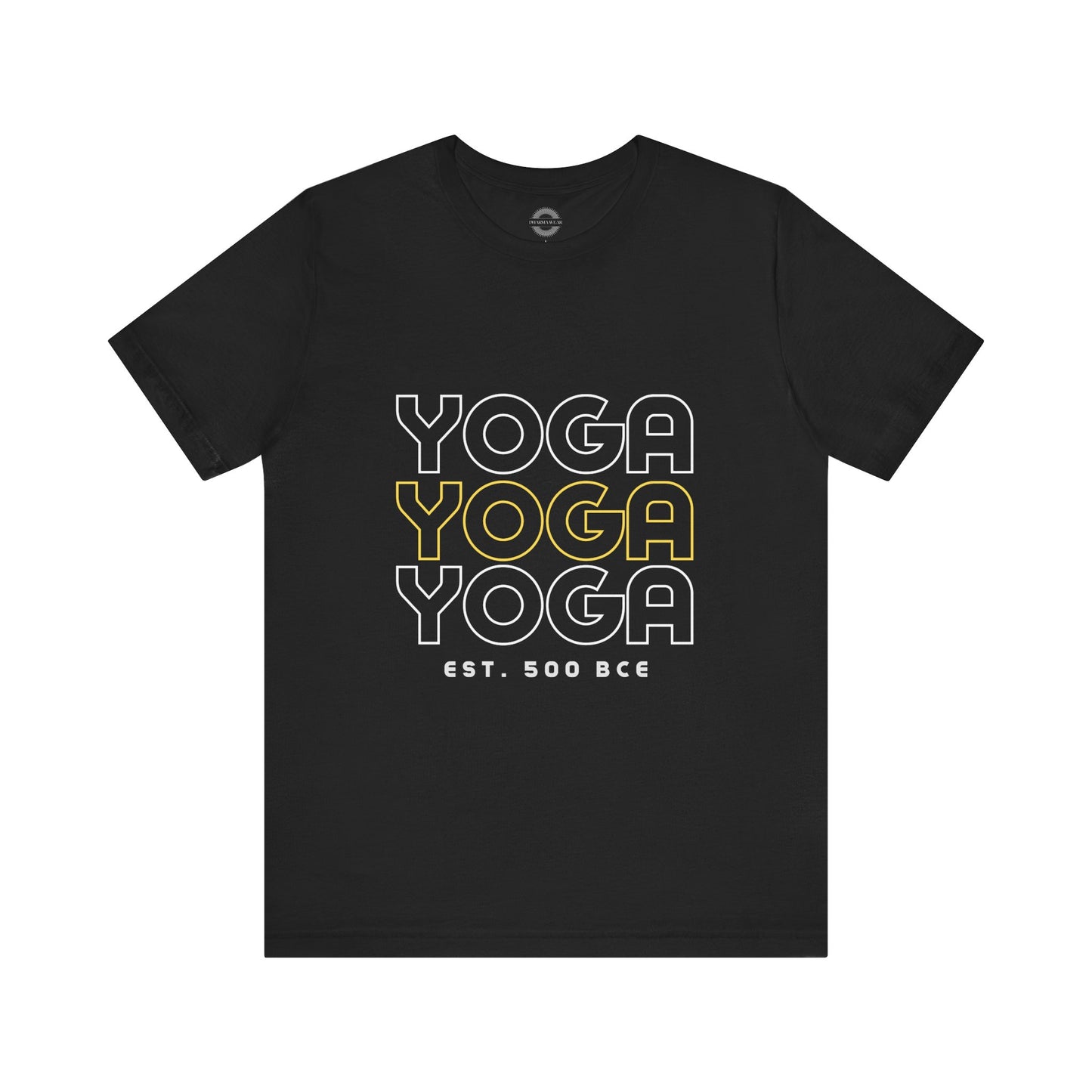 Yoga Est. 500 BCE T-Shirt Black, Men