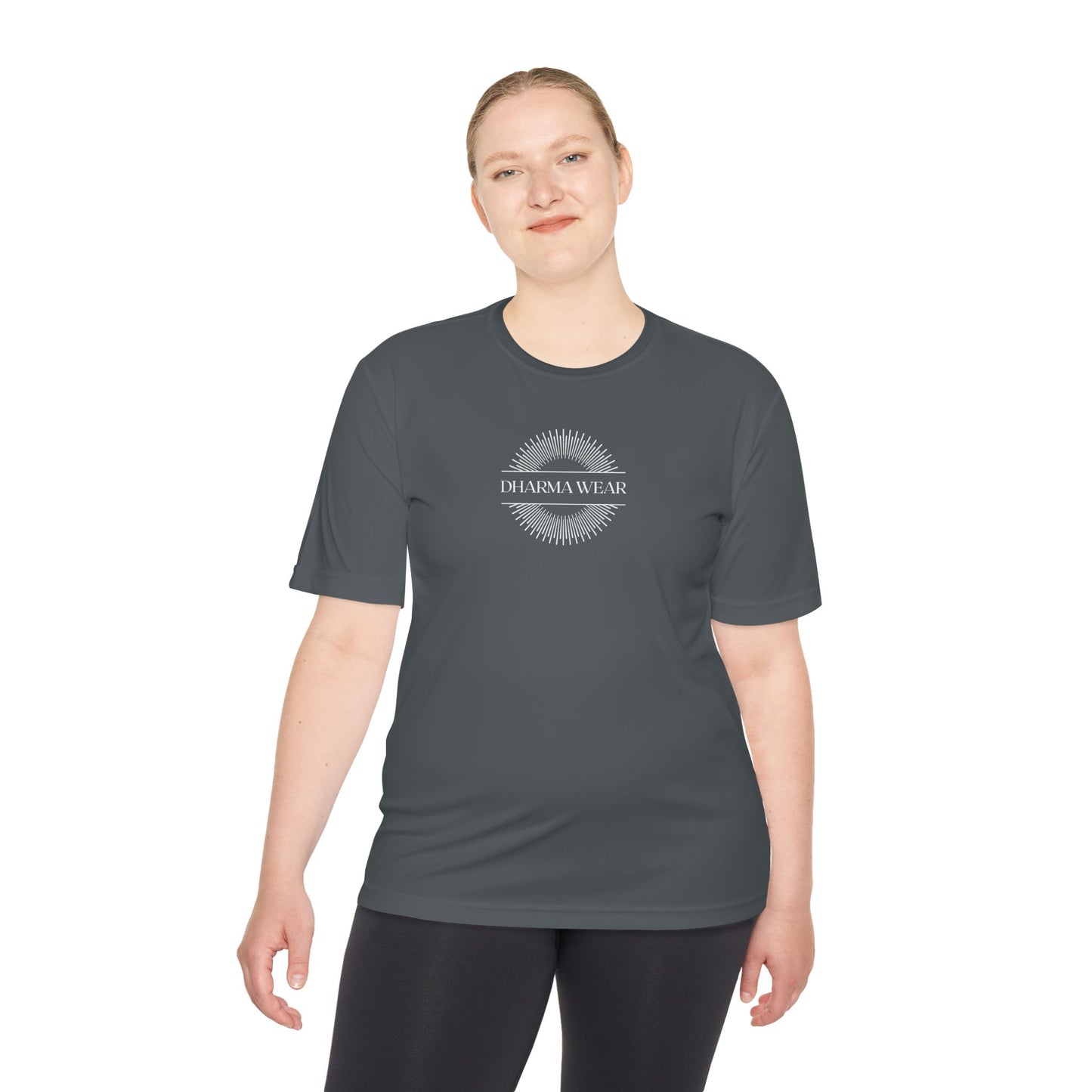 More Dharma Less Drama Moisture Wicking Tee, Women