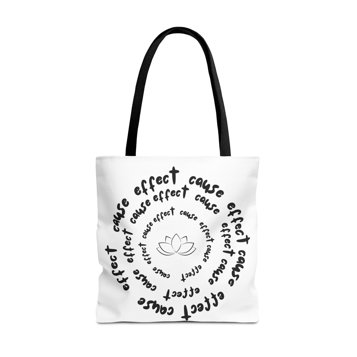 Karma Cause and Effect Tote Bag