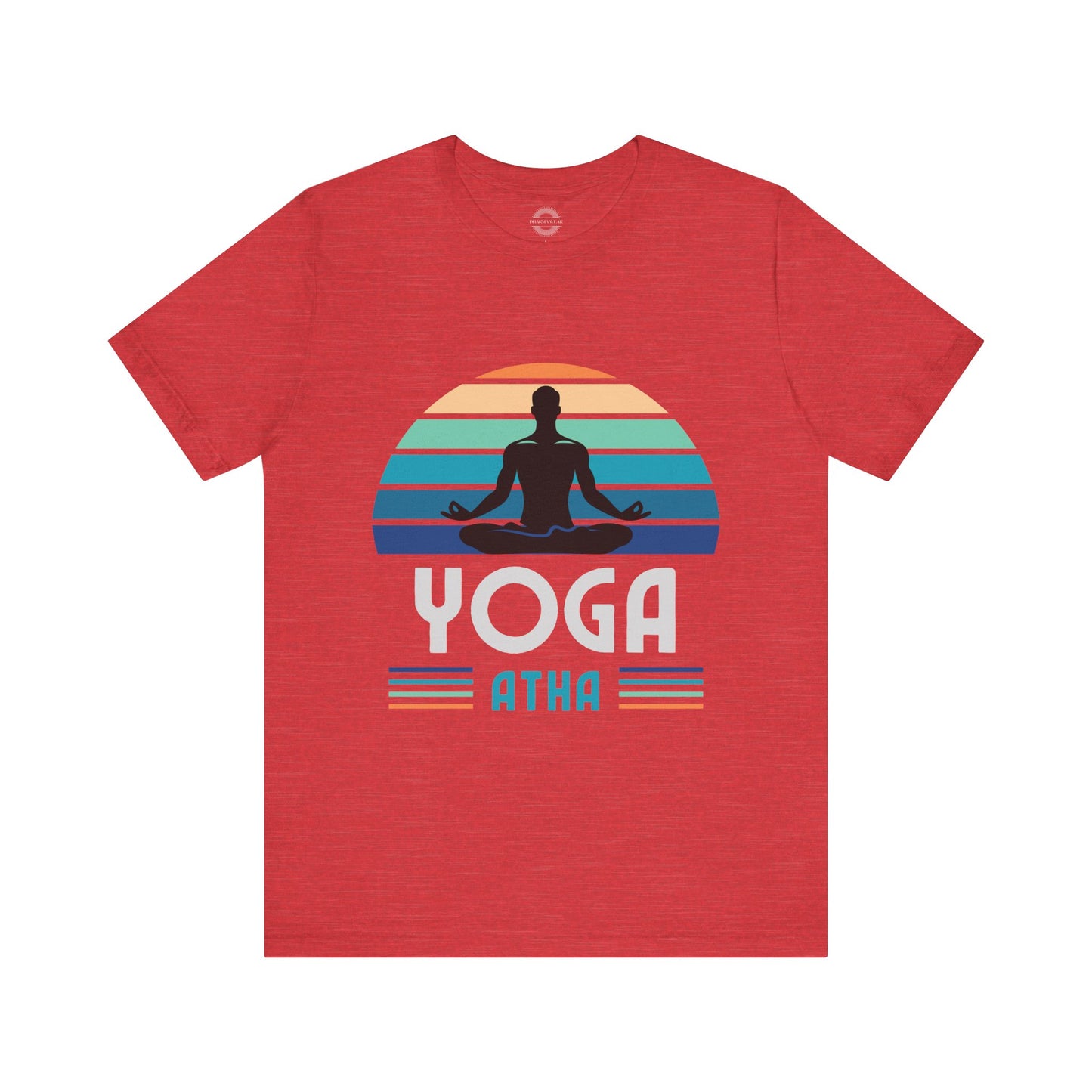 Yoga Atha Cotton T-Shirt Maroon, Men