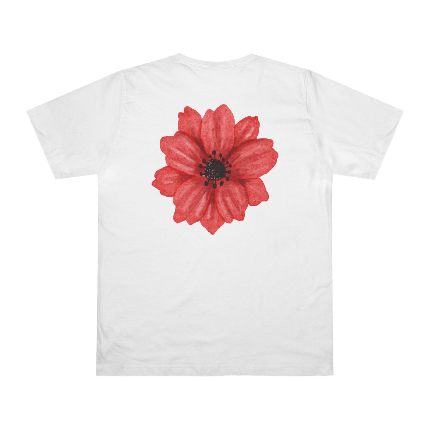 Buttercup Pink Flower Print T-shirt White, Women