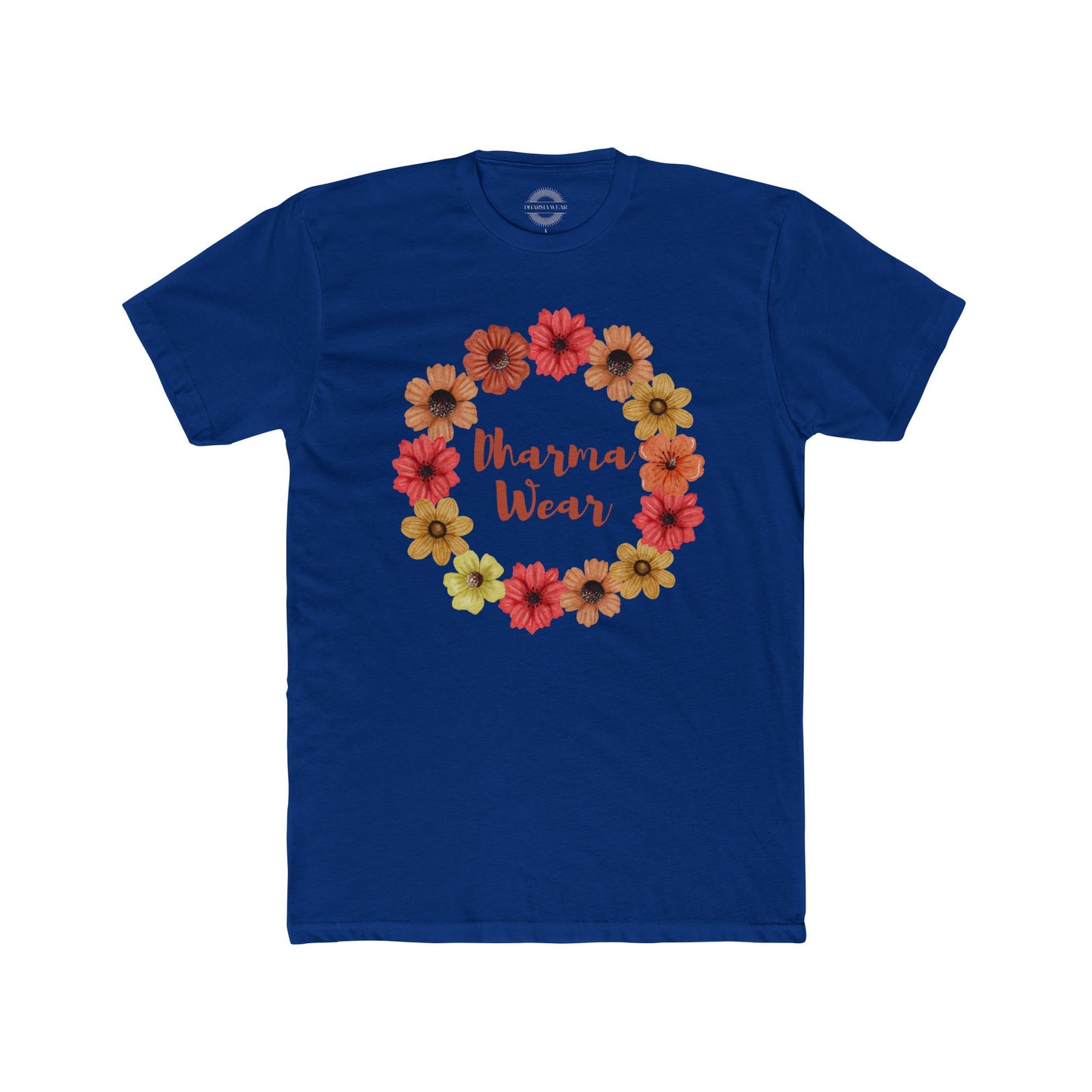 Flower Power T-shirt Solid White, Men