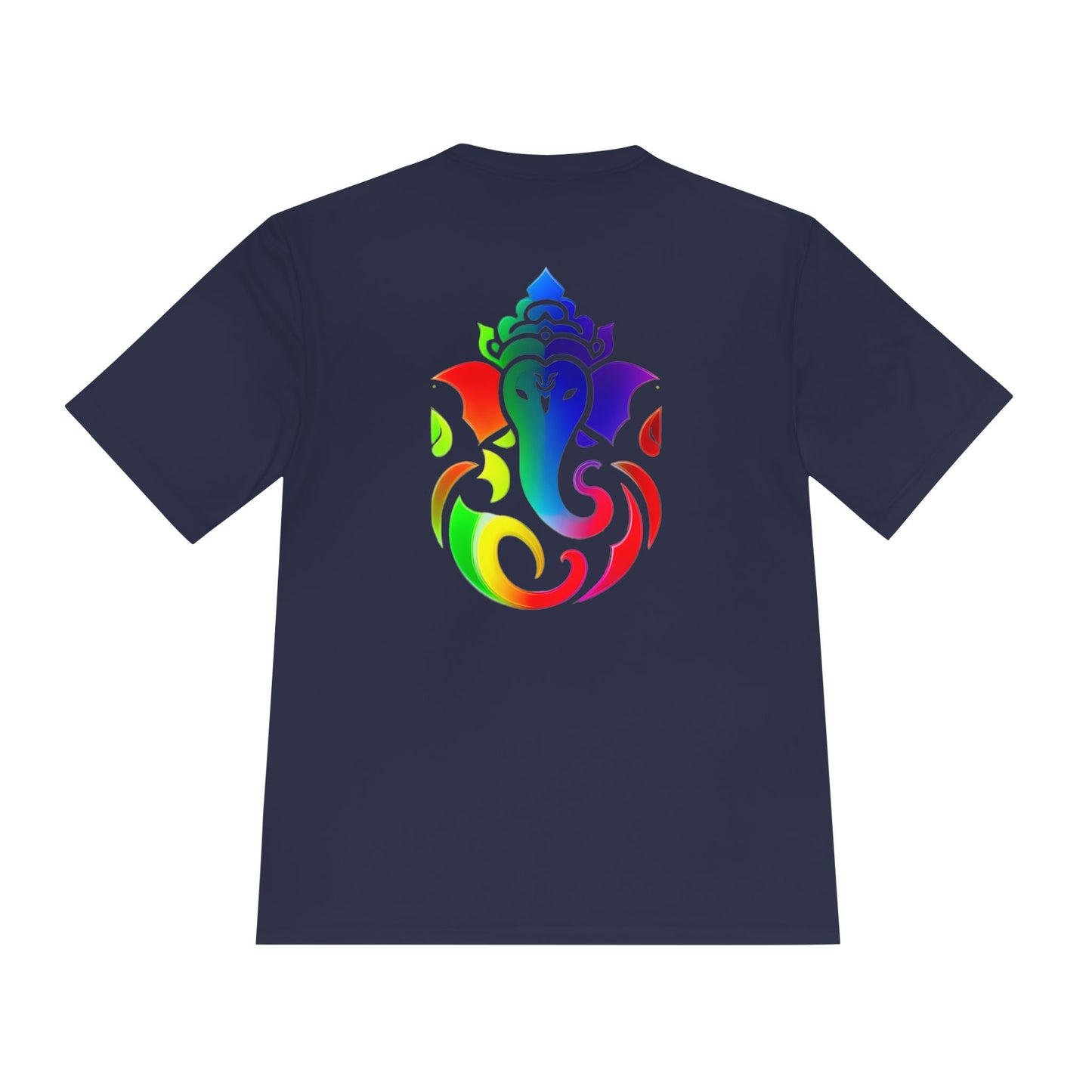 Rainbow Ganesha Moisture Wicking Tee, Women
