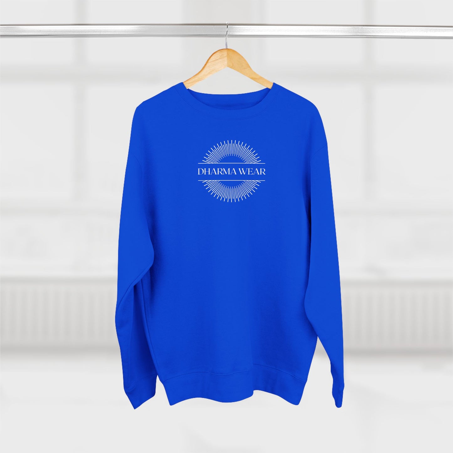 Inhale Exhale Crewneck Sweatshirt Navy, Women